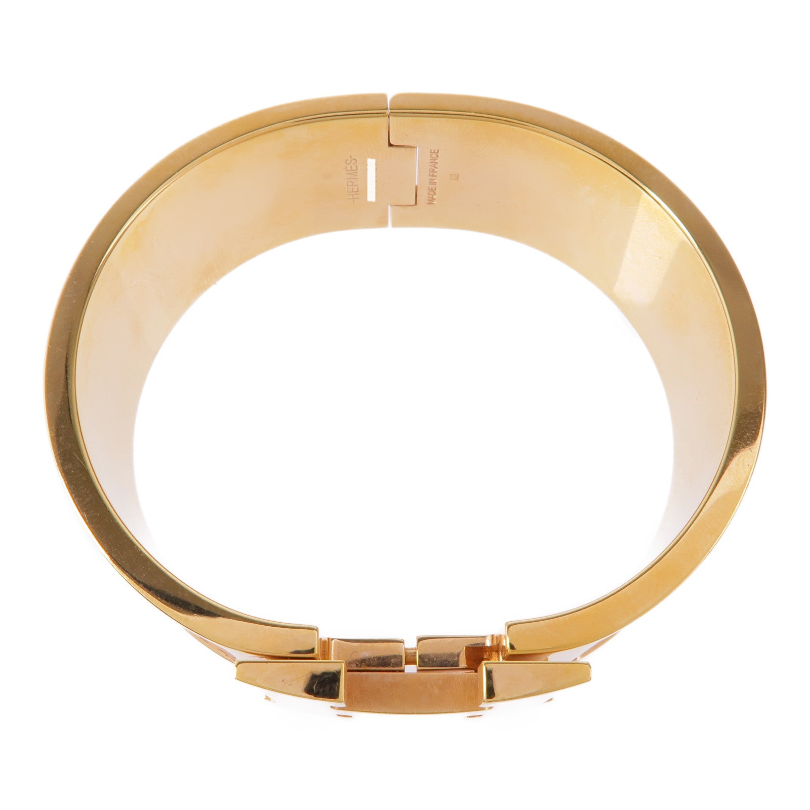 HERMES 金屬/琺瑯Clic-Clac H手鐲