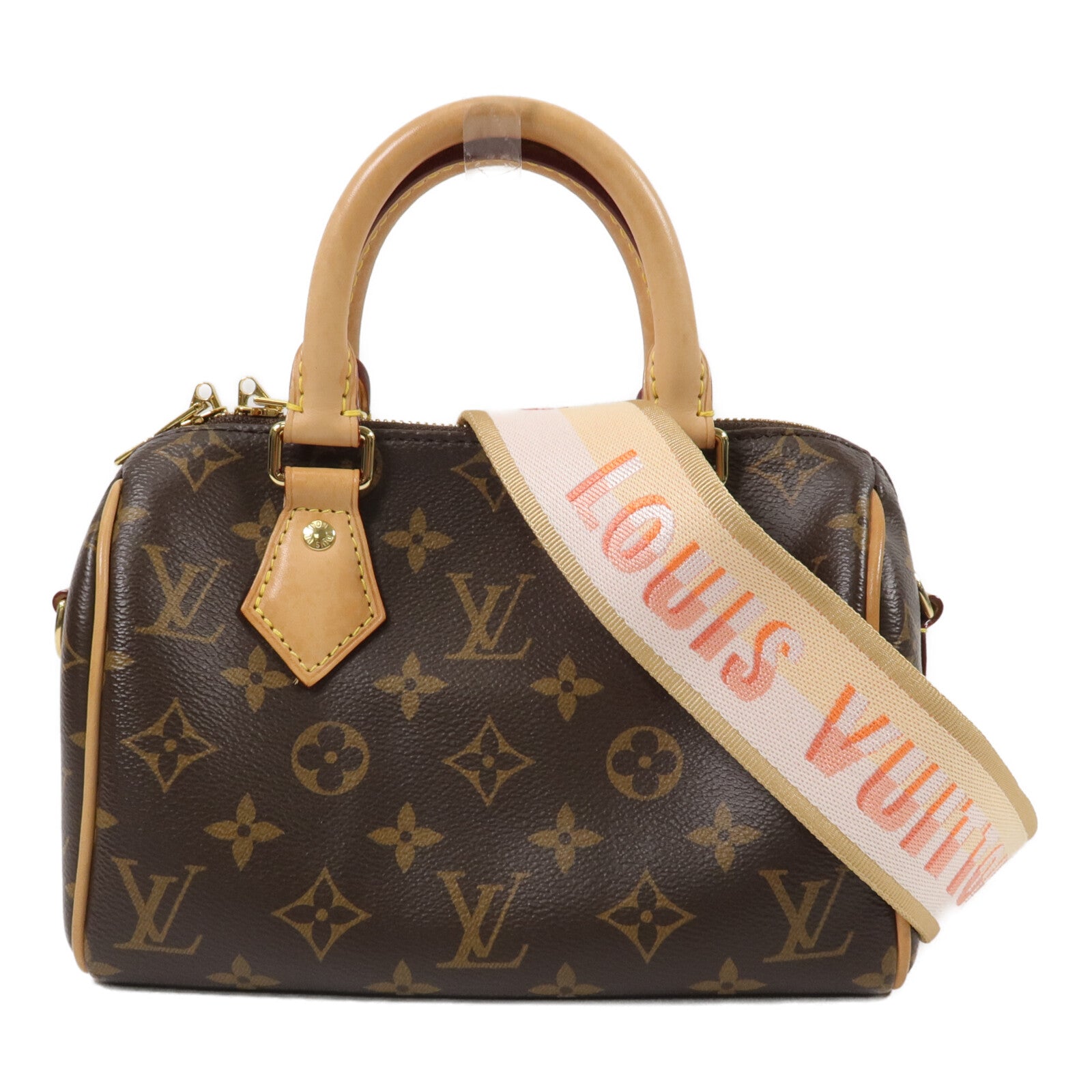 LOUIS VUITTON Monogram Speedy Bandouliere 20手挽肩背兩用袋
