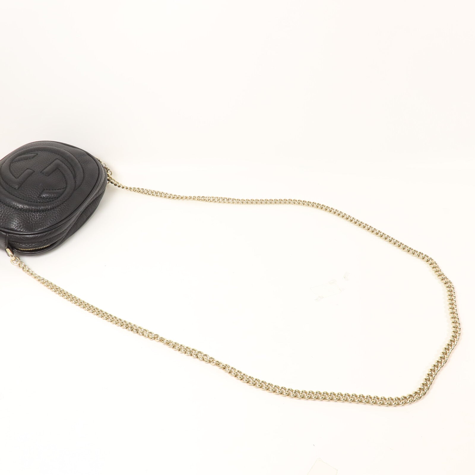 GUCCI 牛皮皮革Shoulder Bag鏈帶肩背袋