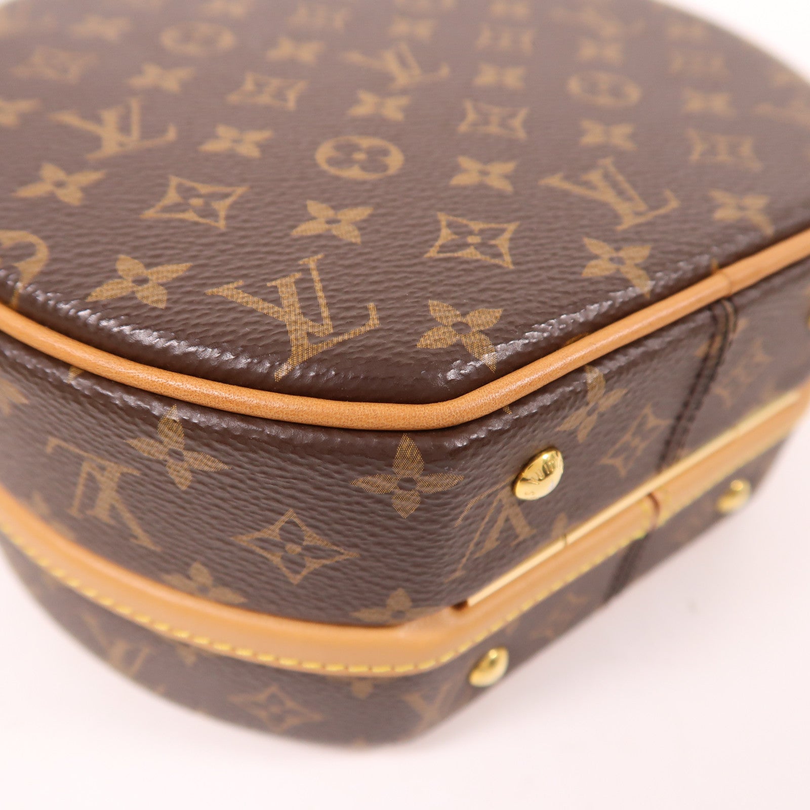 LOUIS VUITTON 【激減優惠】Monogram Petite Boite Chapeau金扣手挽肩背兩用袋