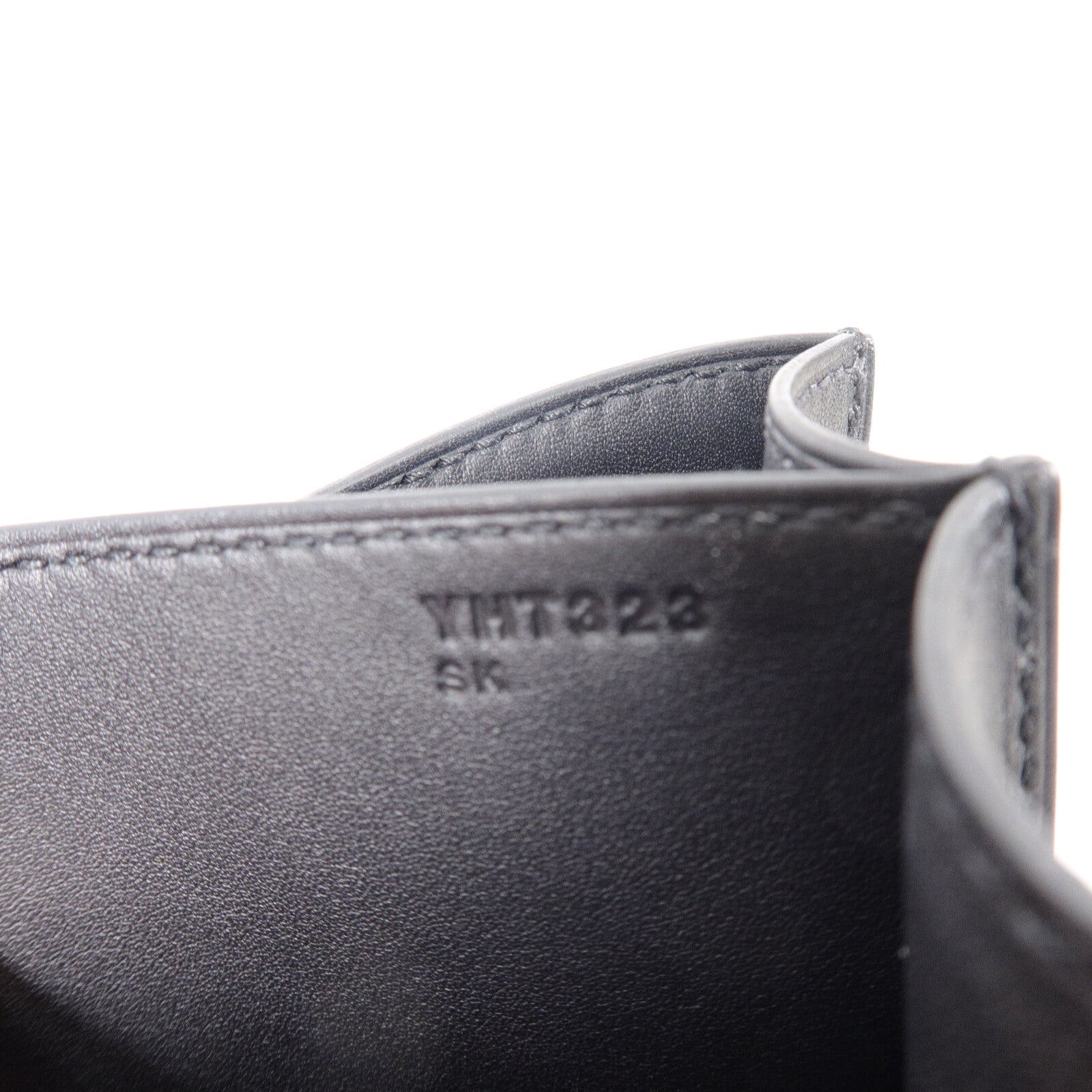 HERMES Velvet-Corduroy/Swif皮革Constance 24肩背袋Bleu Marine/Noir