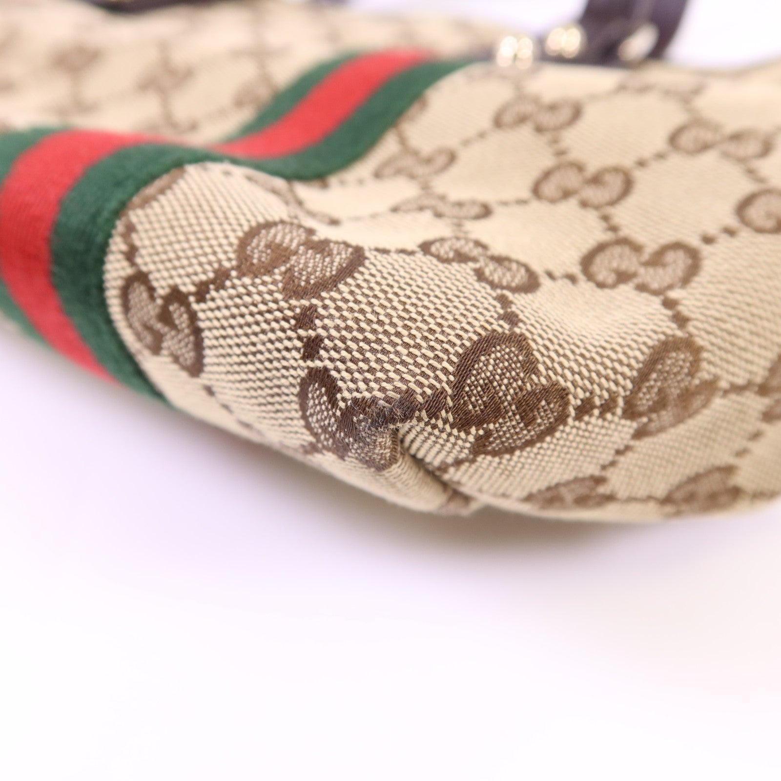 GUCCI 帆布Tote Bag金扣手挽袋