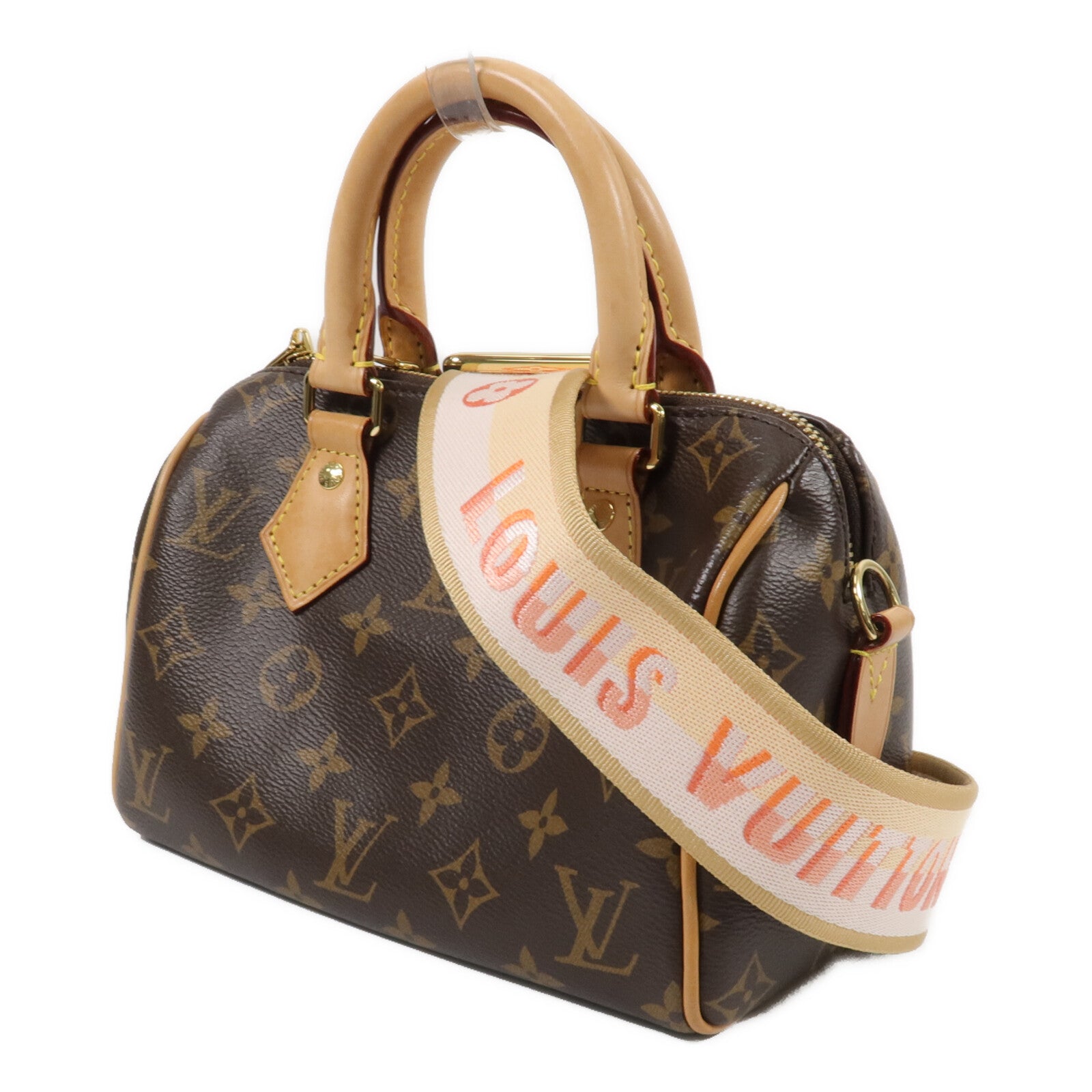 LOUIS VUITTON Monogram Speedy Bandouliere 20手挽肩背兩用袋