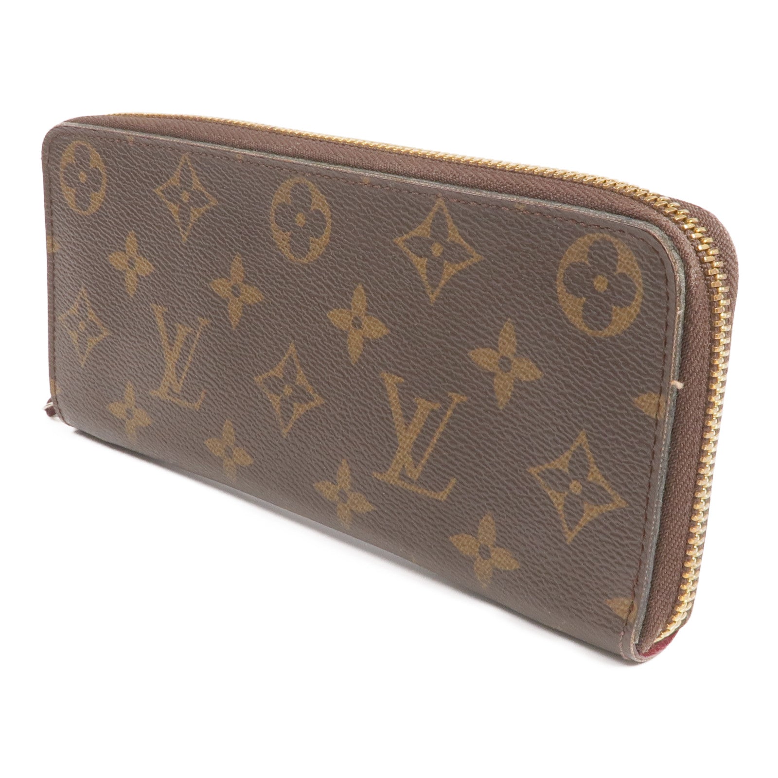 LOUIS VUITTON Monogram Clemence Wallet金扣長錢包