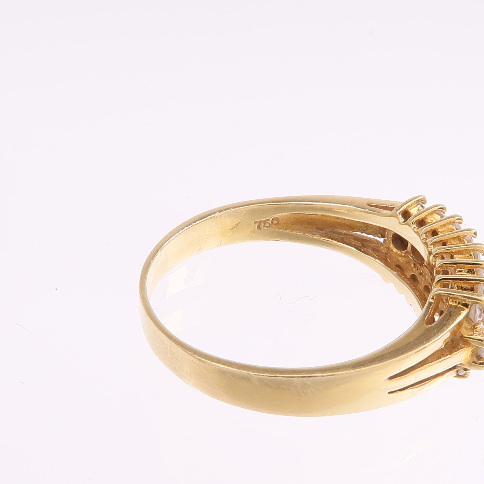 JEWELRY 18K黃金Diamond Ring鑽石戒指US#6.75