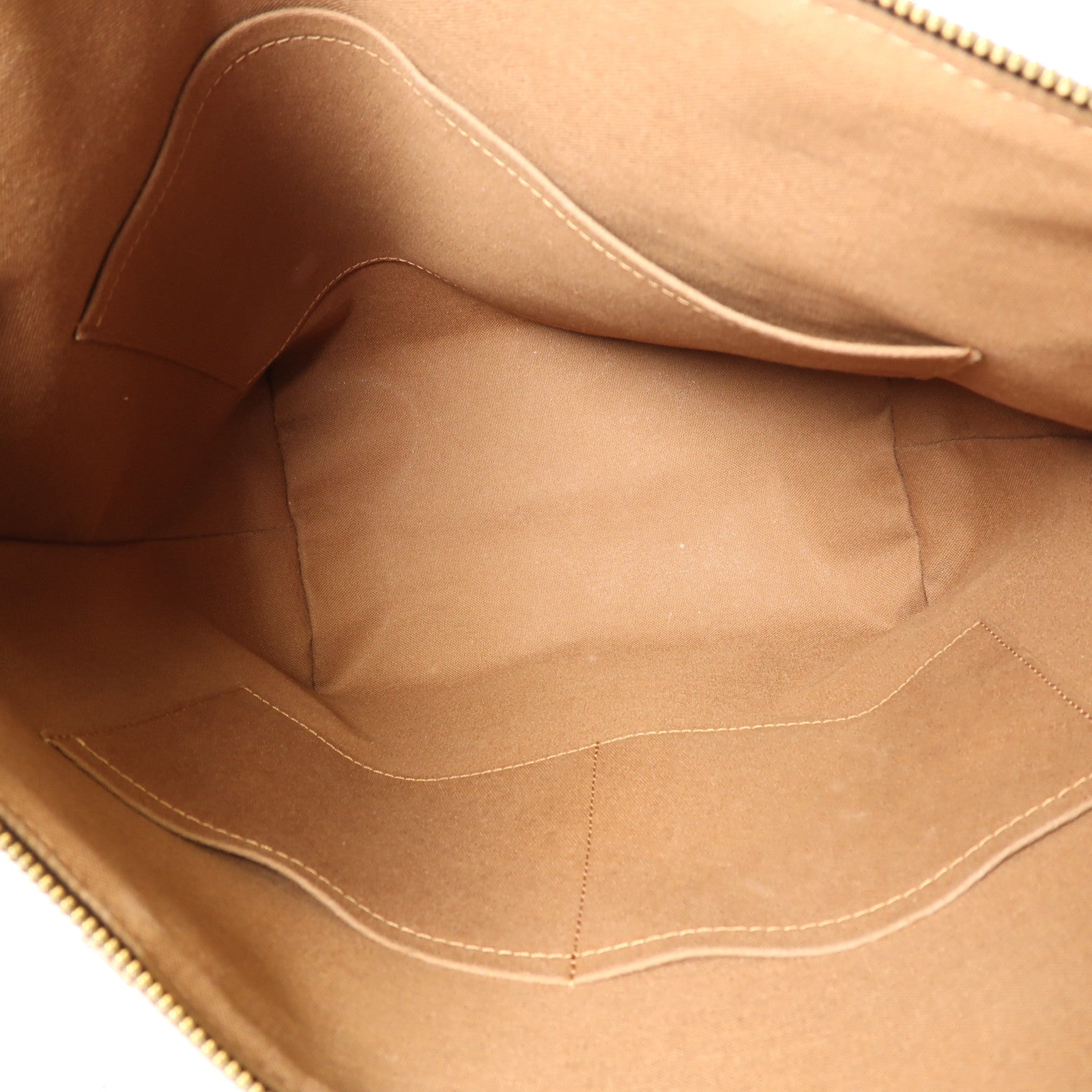 LOUIS VUITTON Monogram Totally MM金扣肩背袋棕色