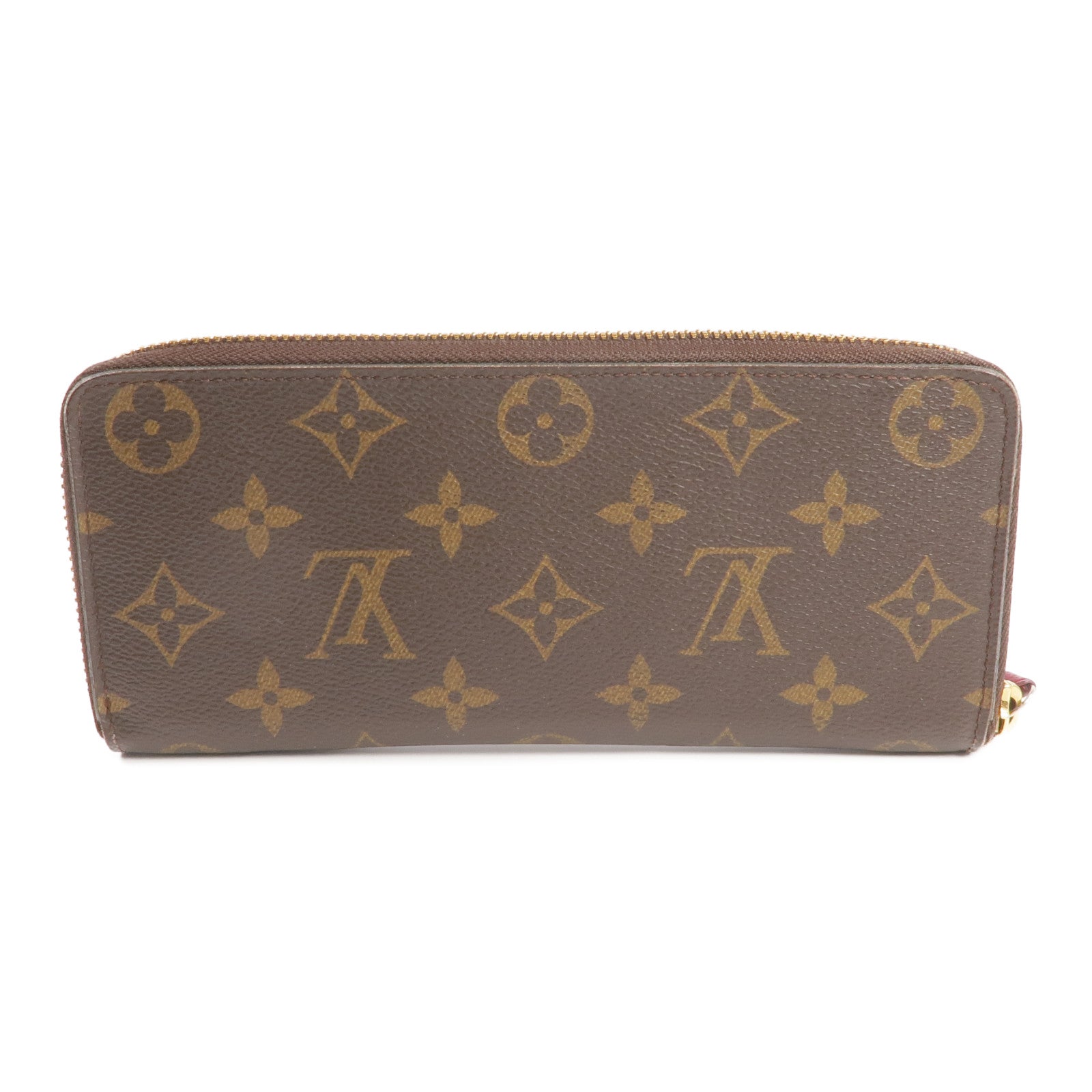 LOUIS VUITTON Monogram Clemence Wallet金扣長錢包