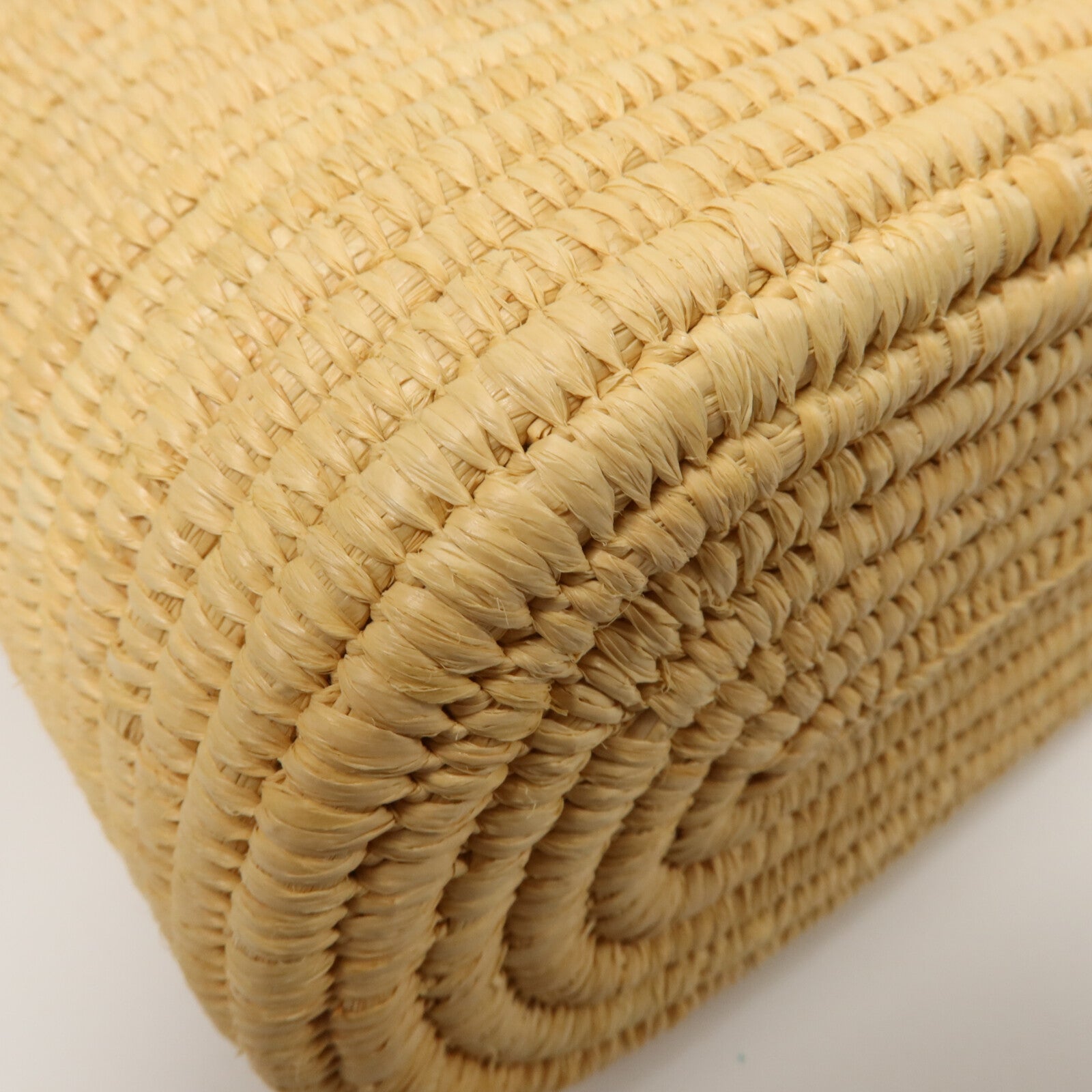 LOEWE Raffia Small Square Basket手挽袋