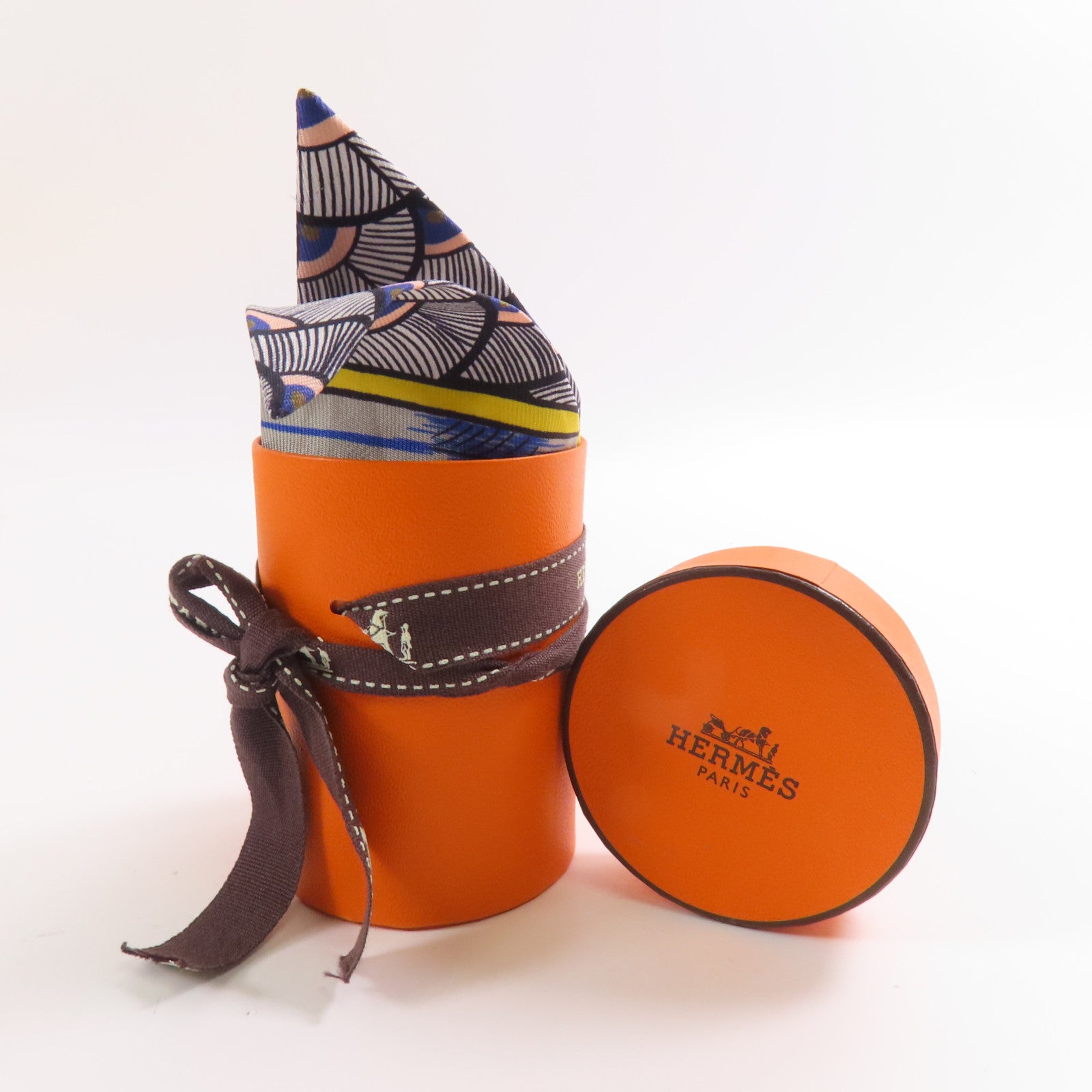 HERMES 絲質Twilly絲巾
