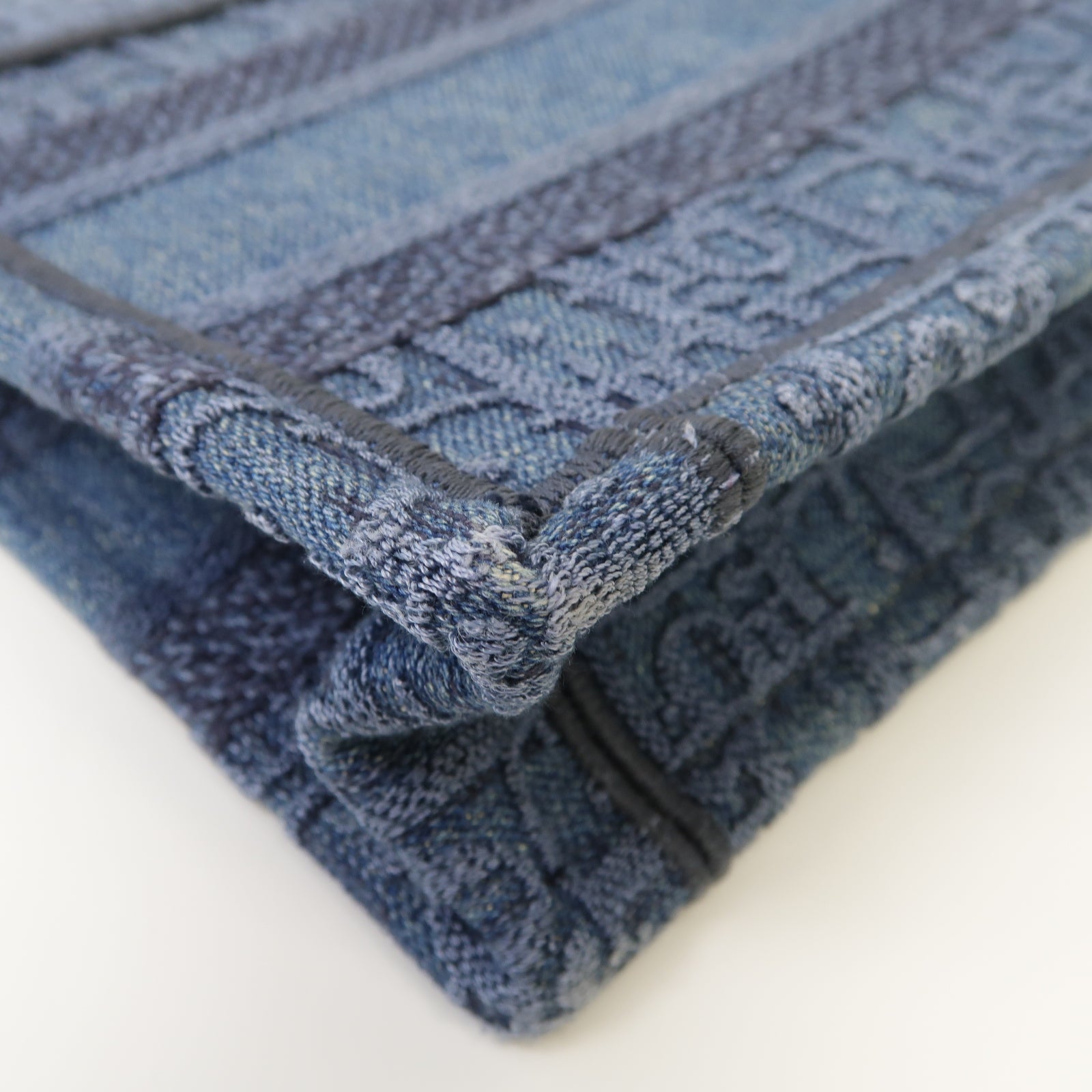 Dior 【激減優惠】帆布Mini Book Tote手挽袋藍色