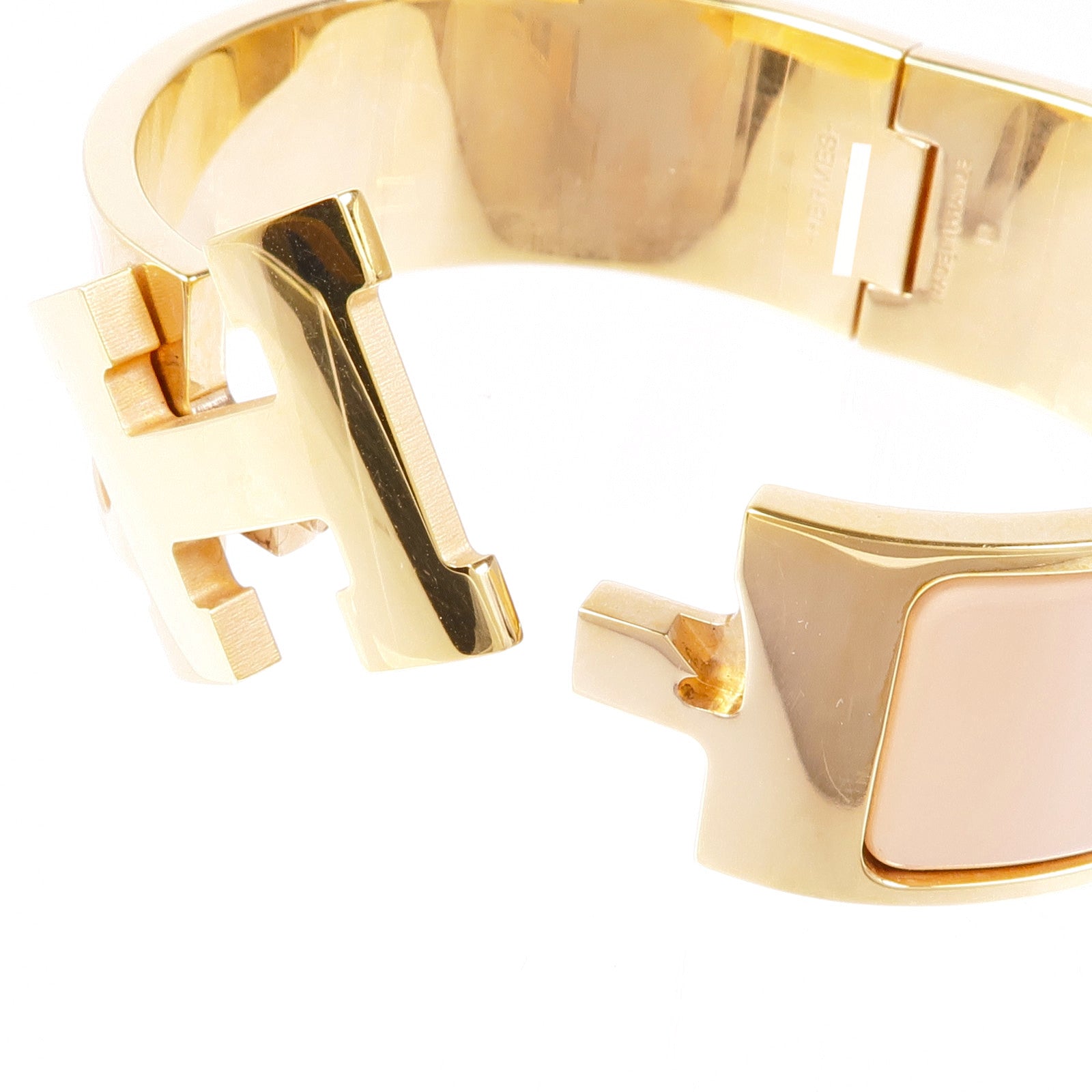 HERMES 【激減優惠】金屬/琺瑯Clic-Clac H手鐲