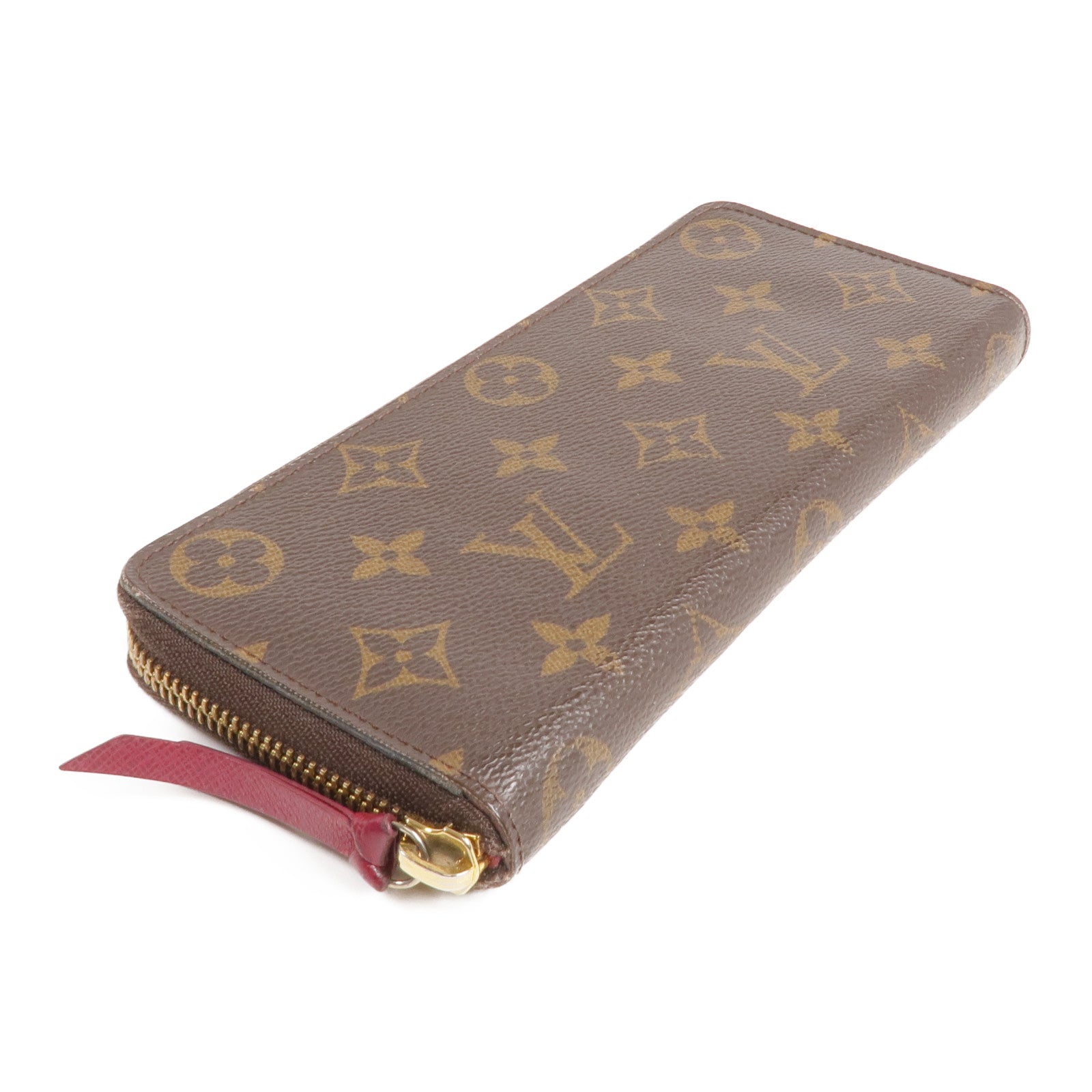 LOUIS VUITTON Monogram Clemence Wallet金扣長錢包