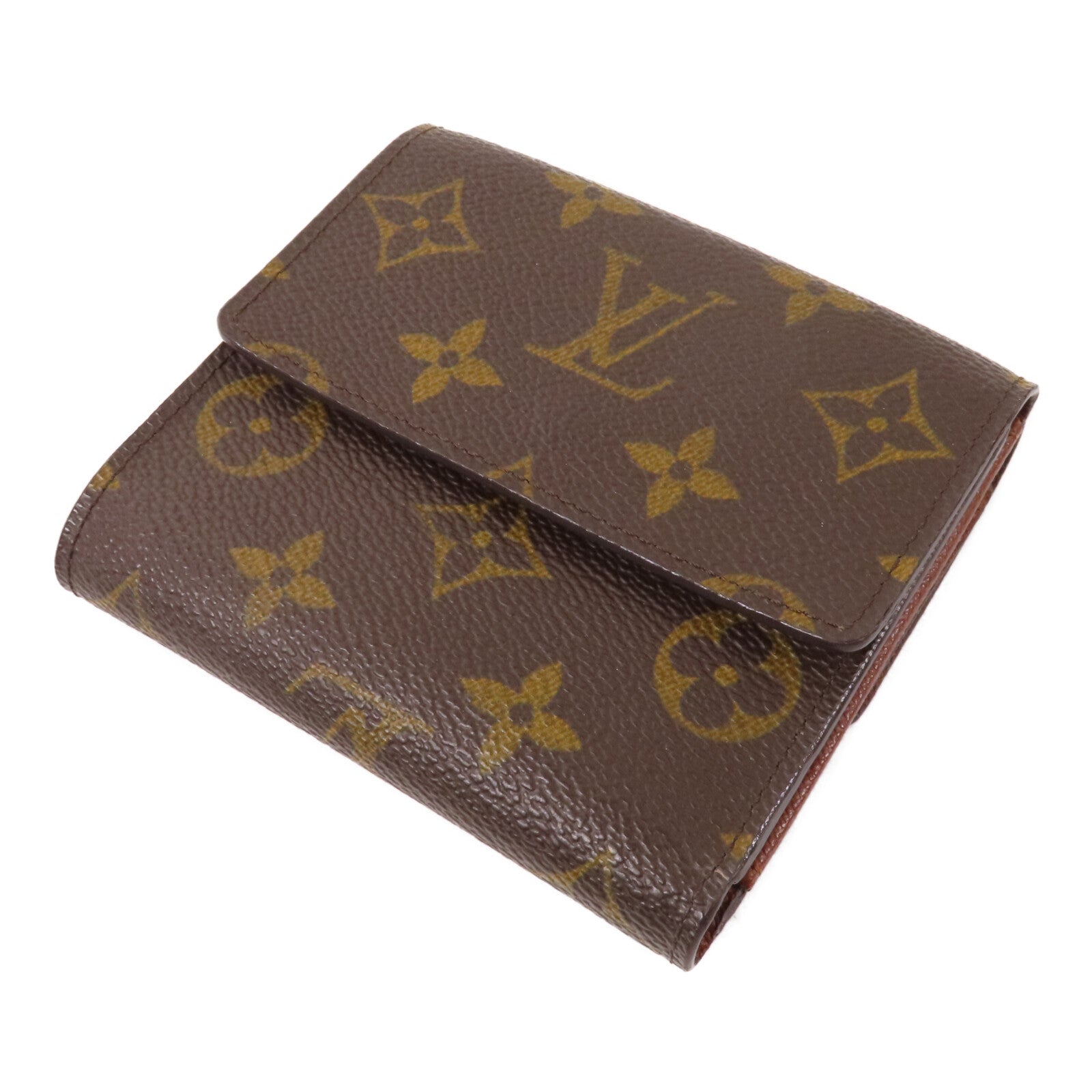 LOUIS VUITTON 【激減優惠】Monogram Carte Credit Wallet金扣短錢包