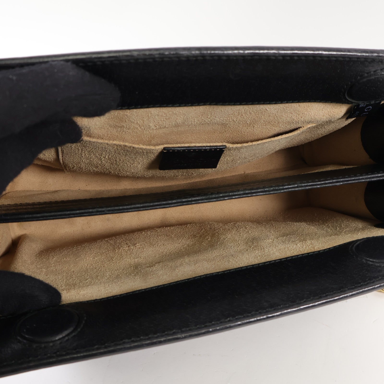 GUCCI 牛皮皮革Ophidia GG金扣鏈帶肩背袋