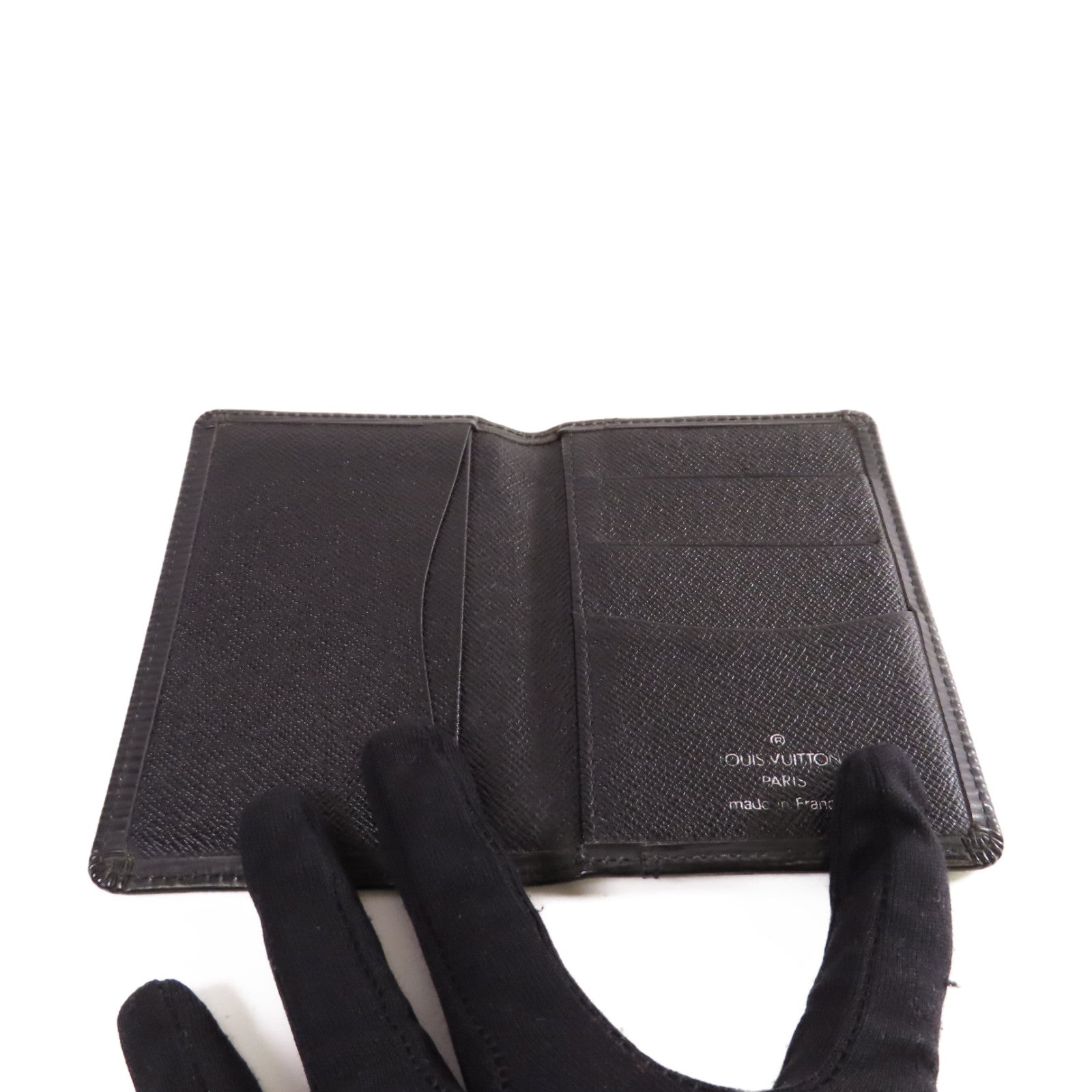 LOUIS VUITTON Epi Organizer Card Case卡片套黑色