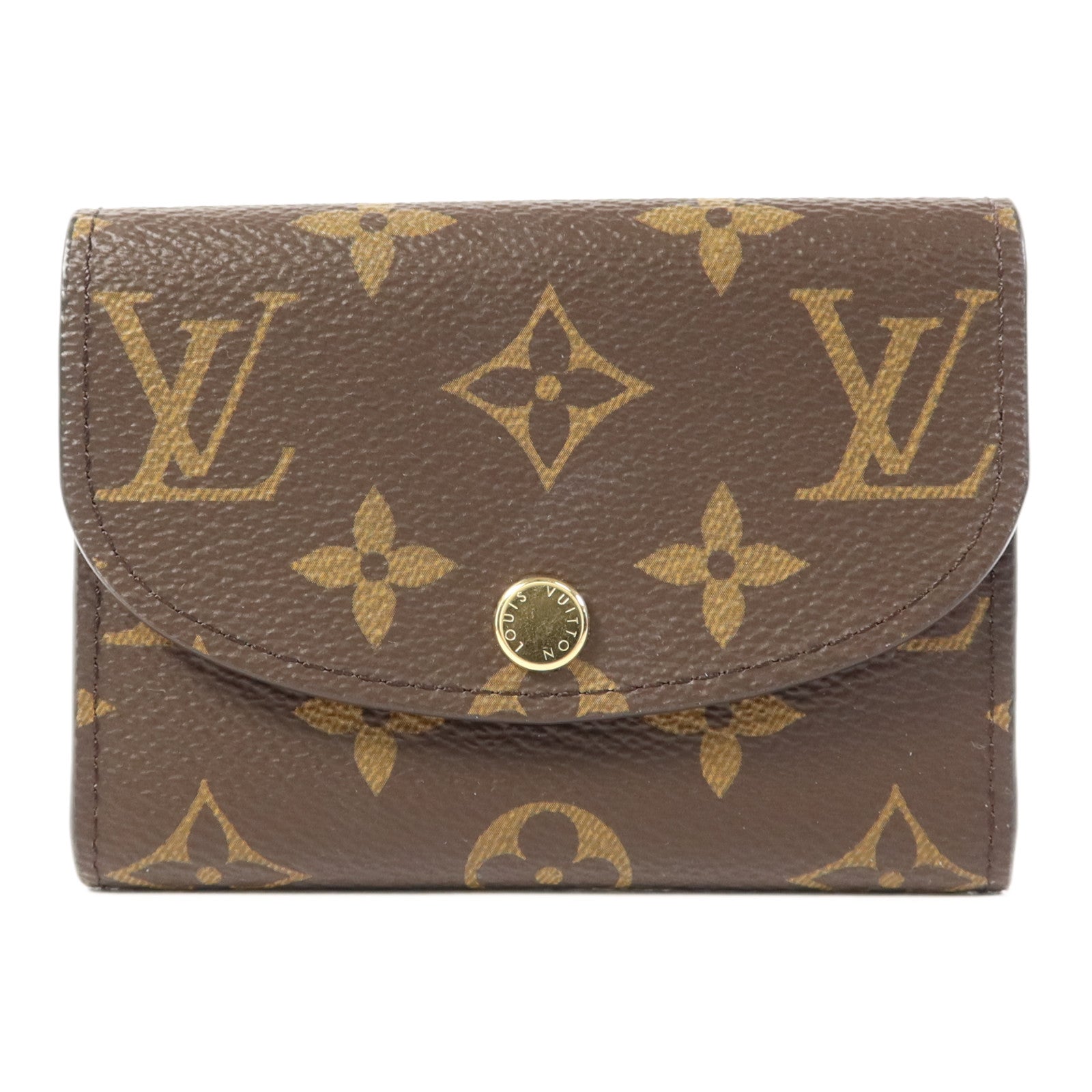 LOUIS VUITTON Monogram Rosalie金扣錢包