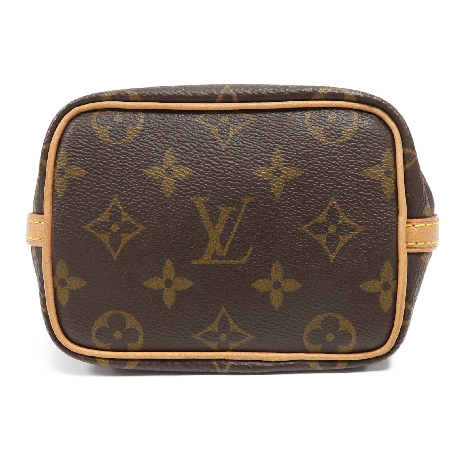LOUIS VUITTON Monogram Neo Nano金扣肩背袋啡色