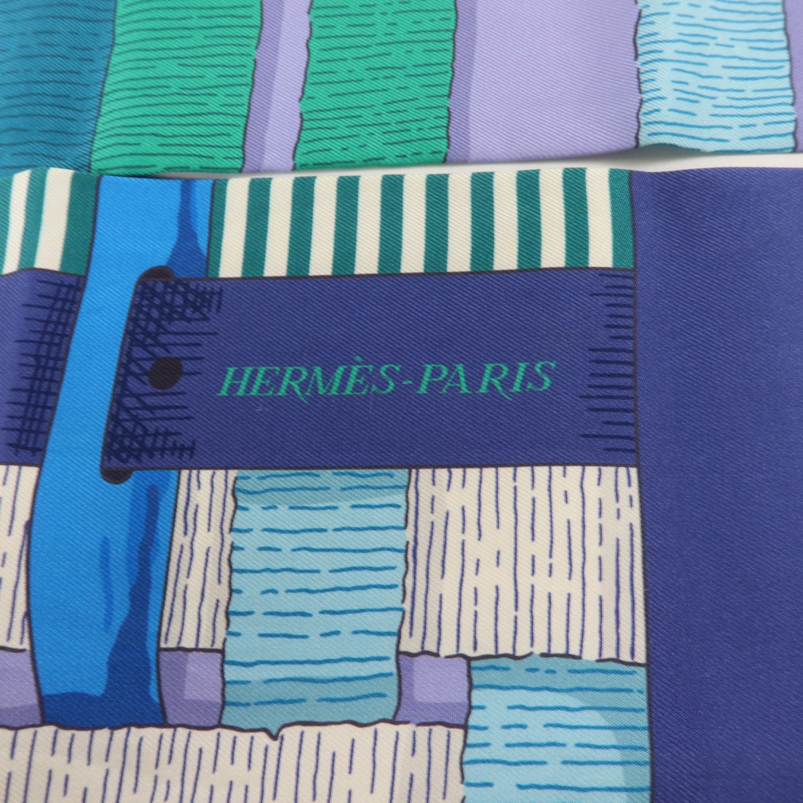 HERMES 絲質Maxi Twilly絲巾