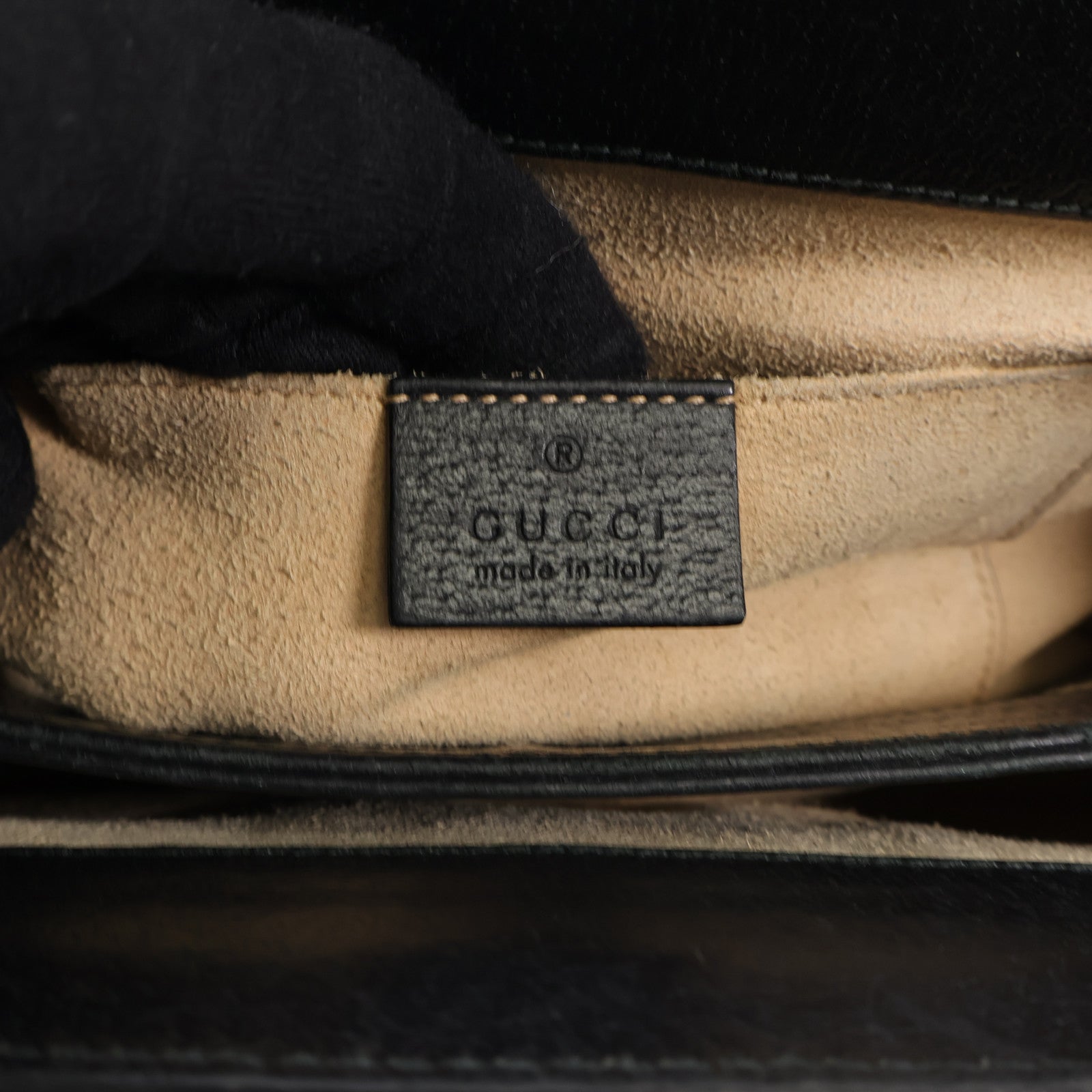 GUCCI 牛皮皮革Ophidia GG金扣鏈帶肩背袋