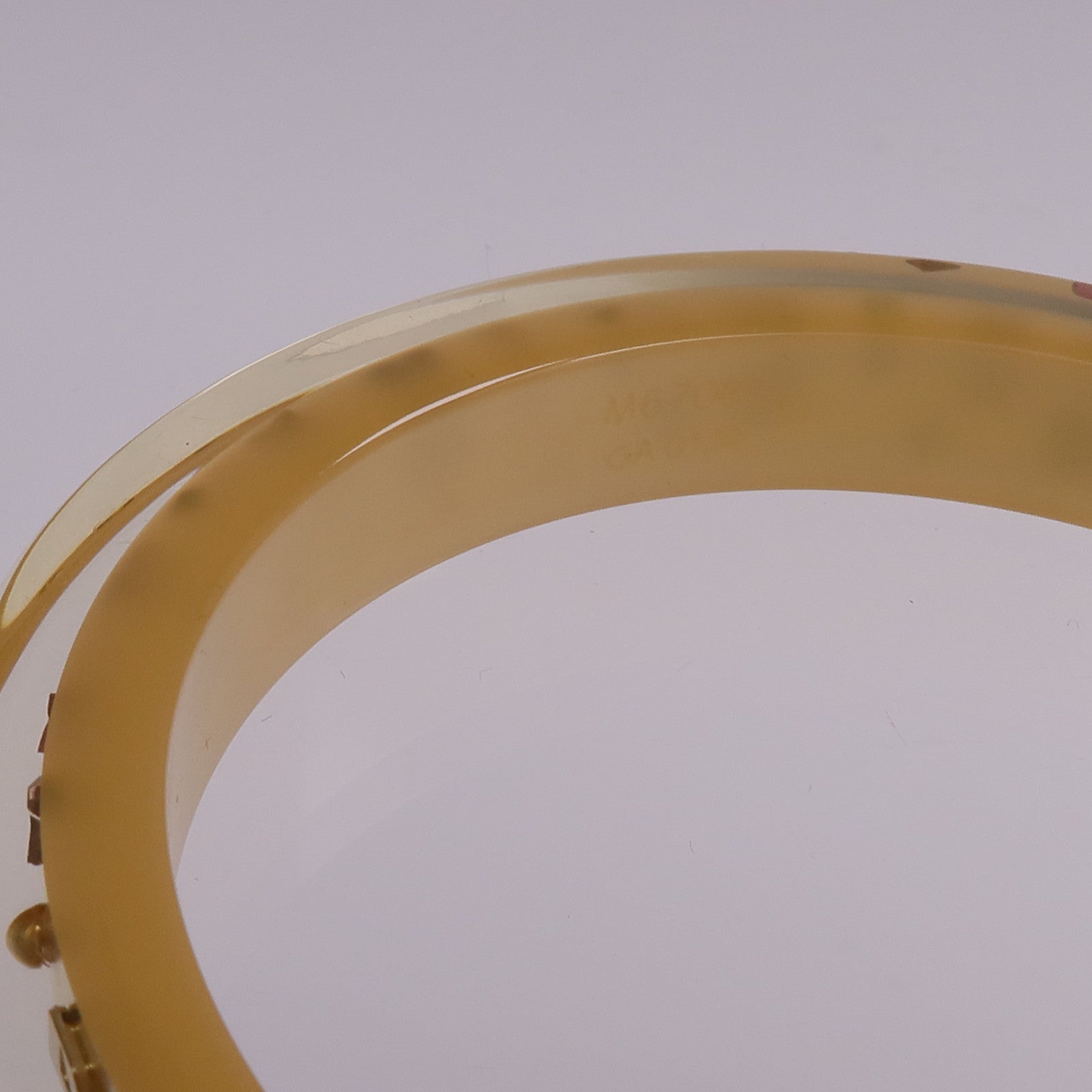 LOUIS VUITTON PVC Bangle手鐲