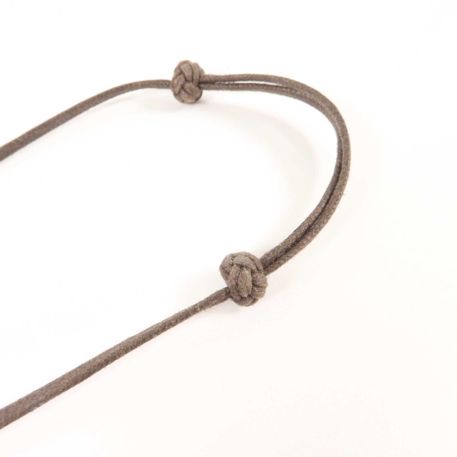 HERMES 漆木/水牛角Kara Necklace項鍊