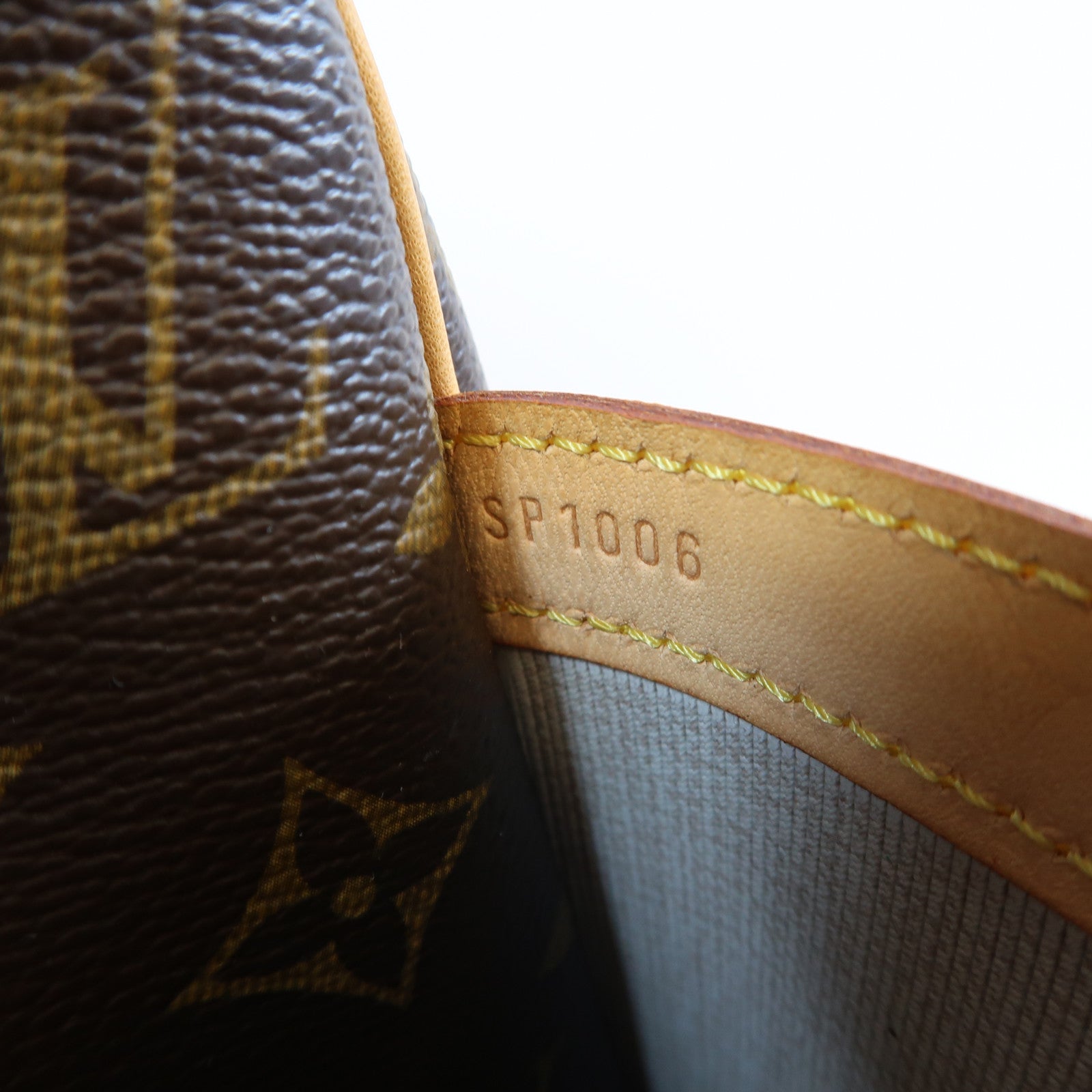 LOUIS VUITTON Monogram Reporter GM金扣肩背袋啡色