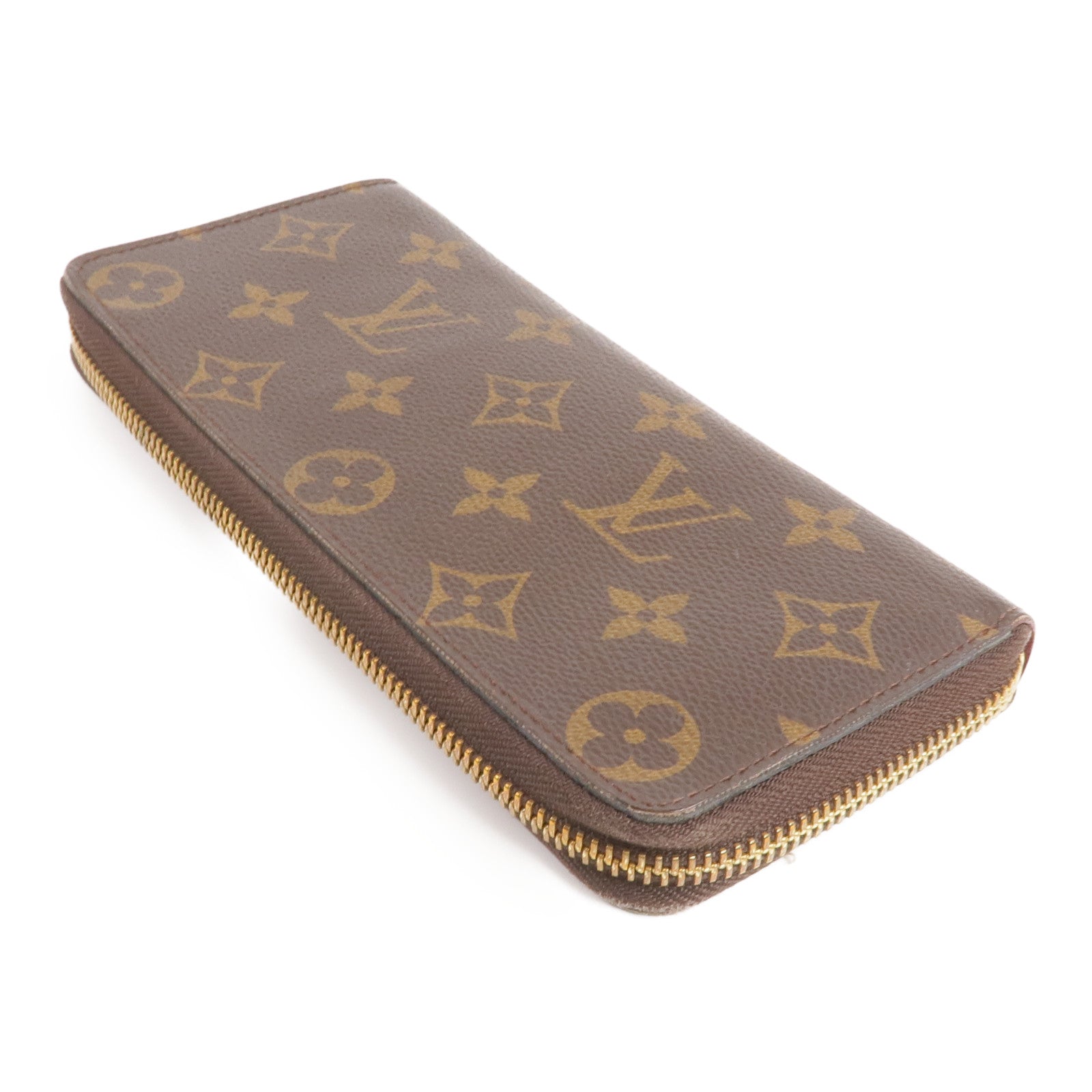 LOUIS VUITTON Monogram Clemence Wallet金扣長錢包