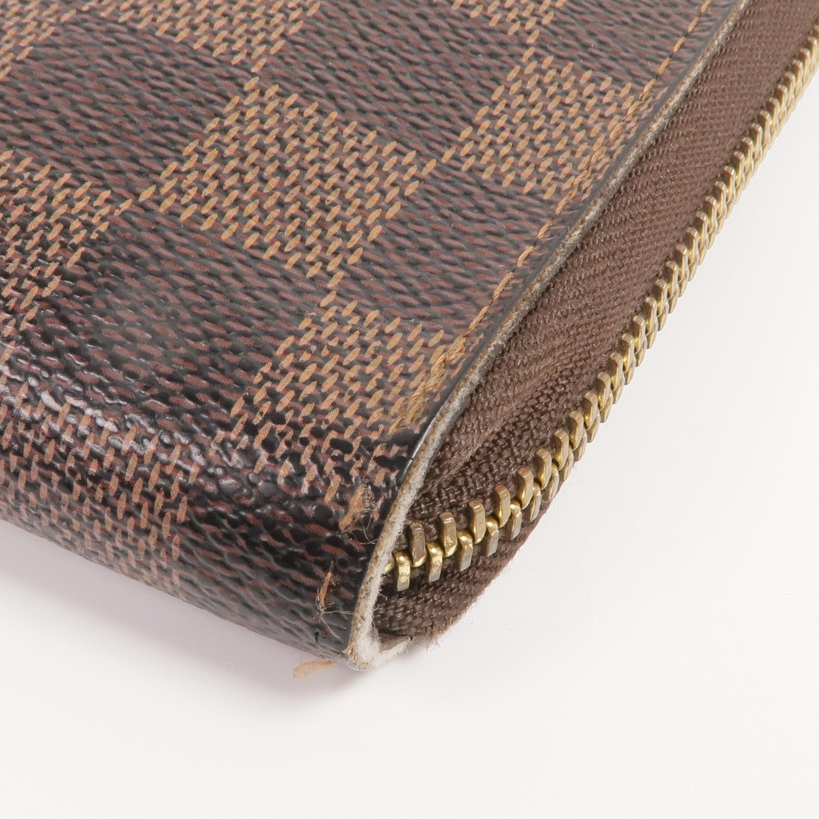 LOUIS VUITTON Damier Zippy Organizer金扣長錢包