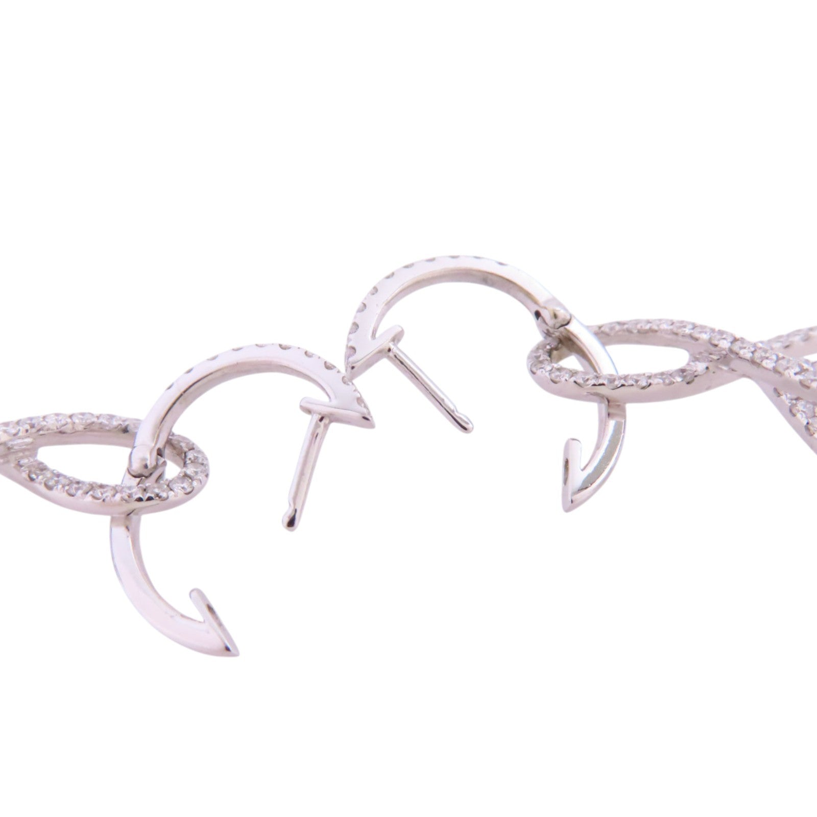 JEWELRY 【激減優惠】18K白金/鑽石Diamond Earrings耳環