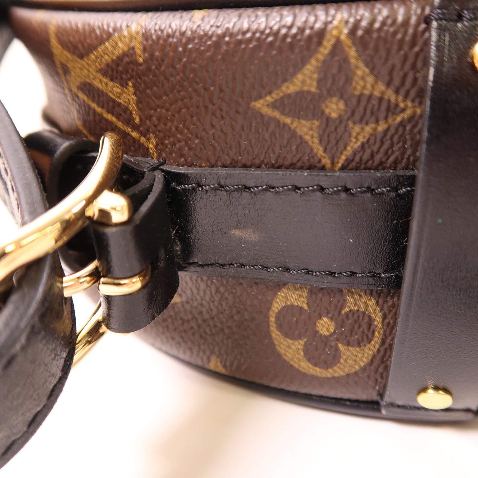 LOUIS VUITTON Monogram LV x LoL Boite Chapeau Souple金扣肩背袋