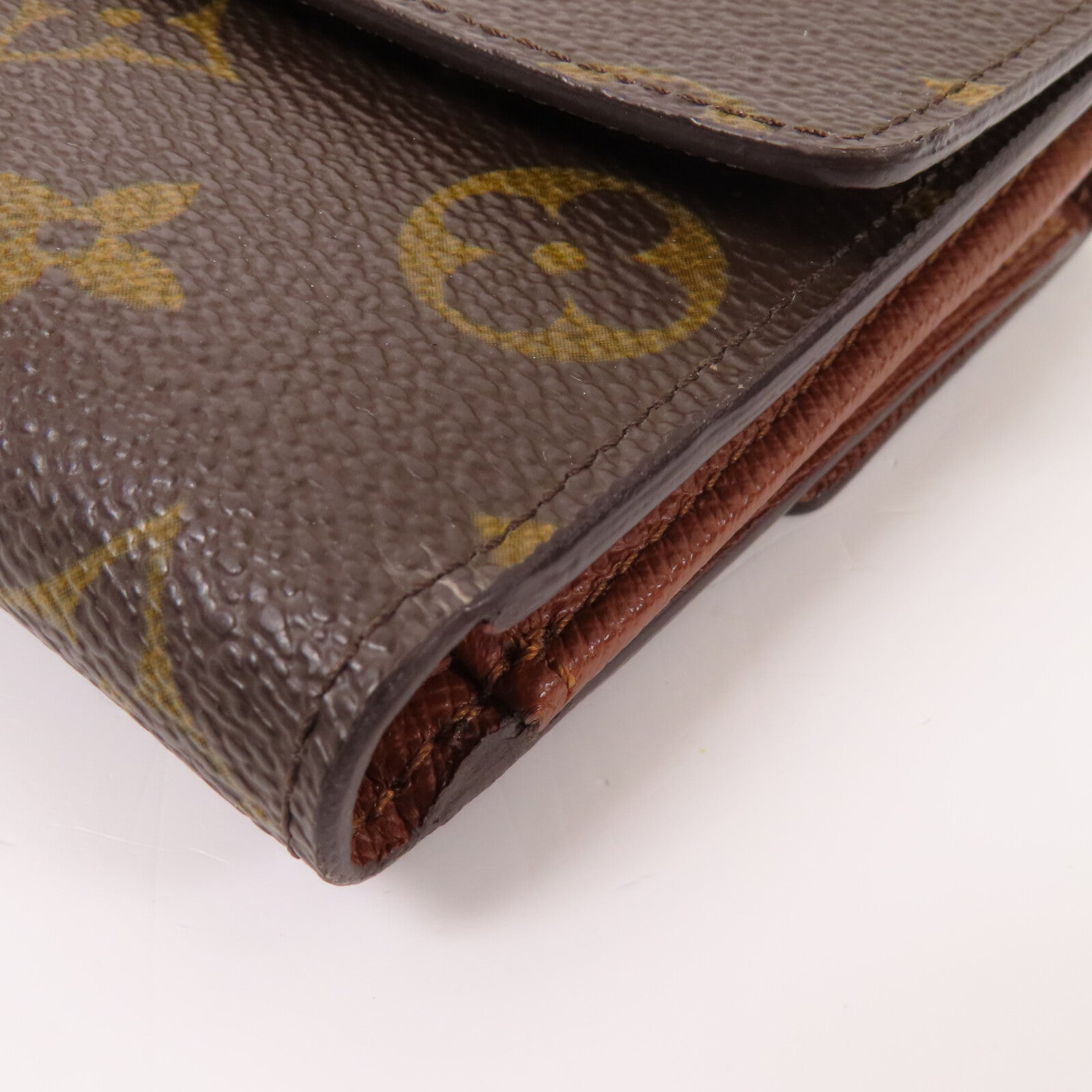LOUIS VUITTON 【激減優惠】Monogram Carte Credit Wallet金扣短錢包