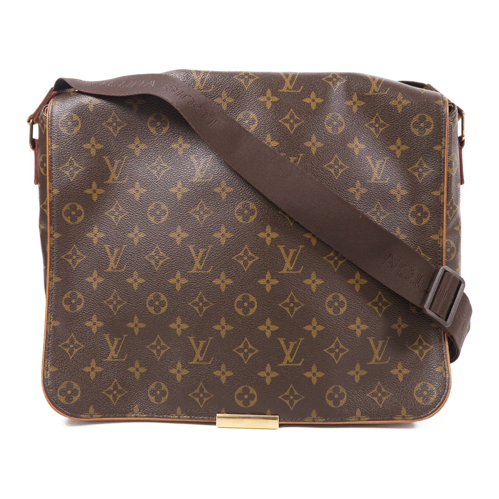 LOUIS VUITTON LV GHW Abbesses Shoulder Bag M45257 Monogram Brown