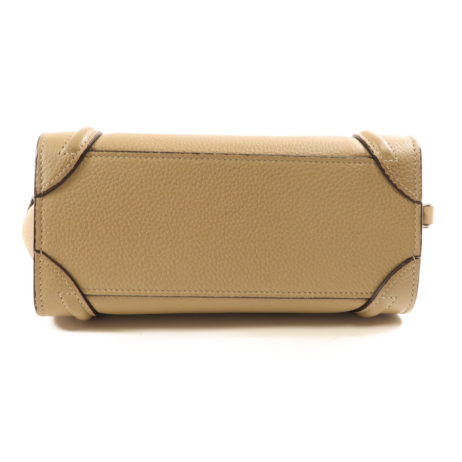 CELINE 【激減優惠】牛皮皮革Nano Luggage金扣手挽肩背兩用袋