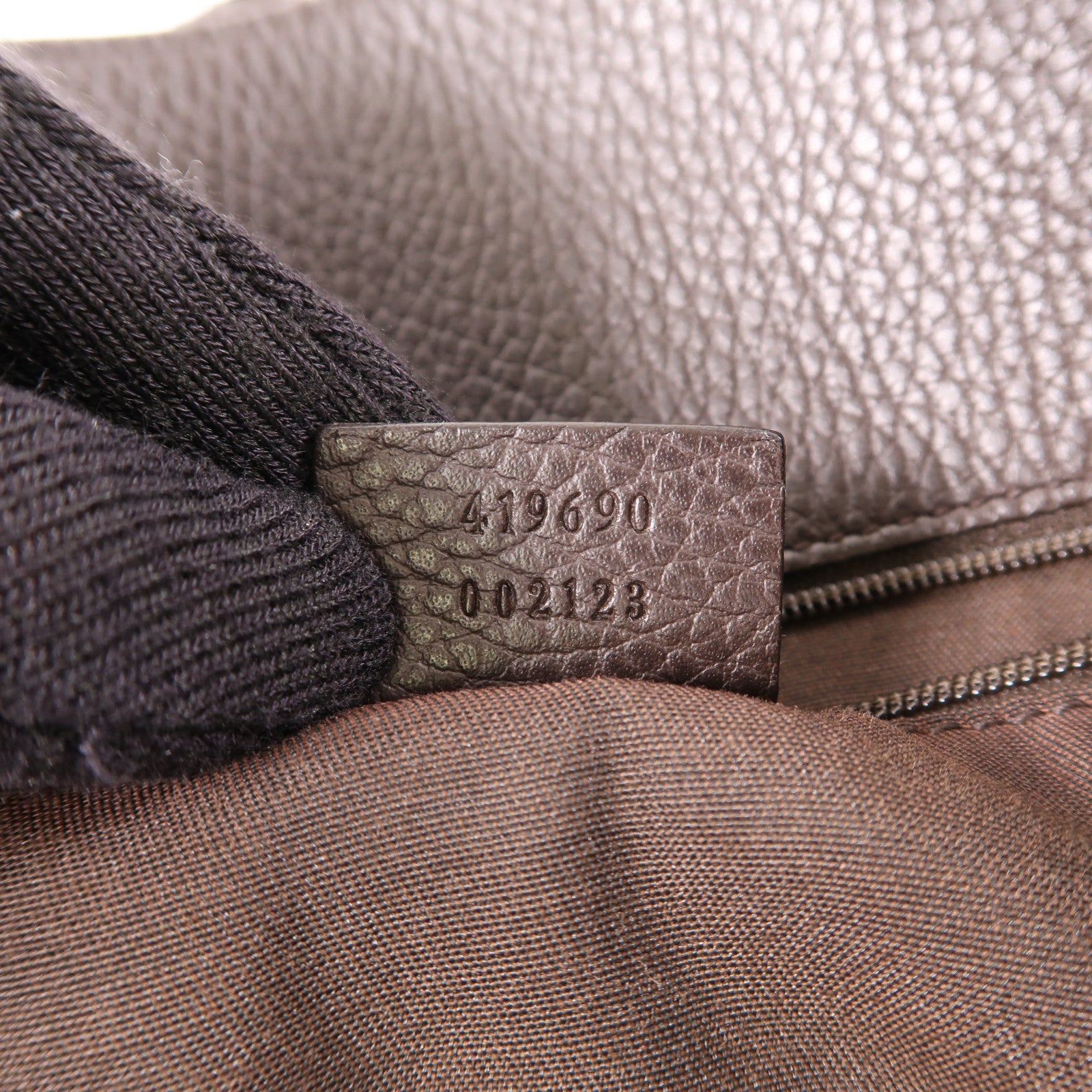 GUCCI 牛皮皮革Tote Bag金扣肩背袋