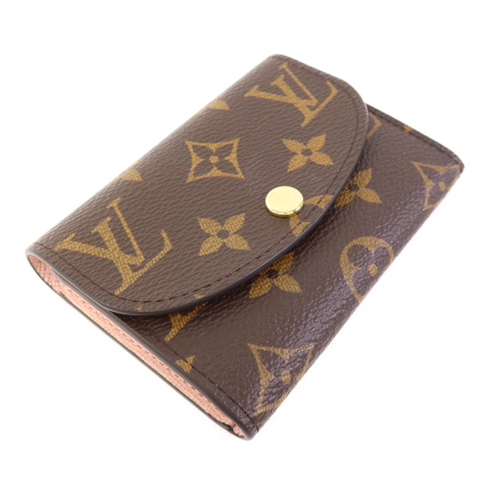 LOUIS VUITTON Monogram Rosalie金扣錢包