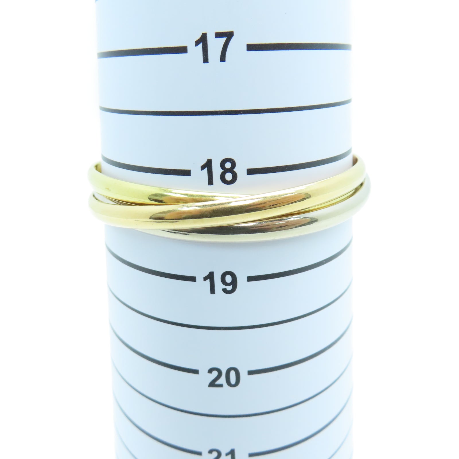 CARTIER 18K黄金Trinity Bracelet手环
