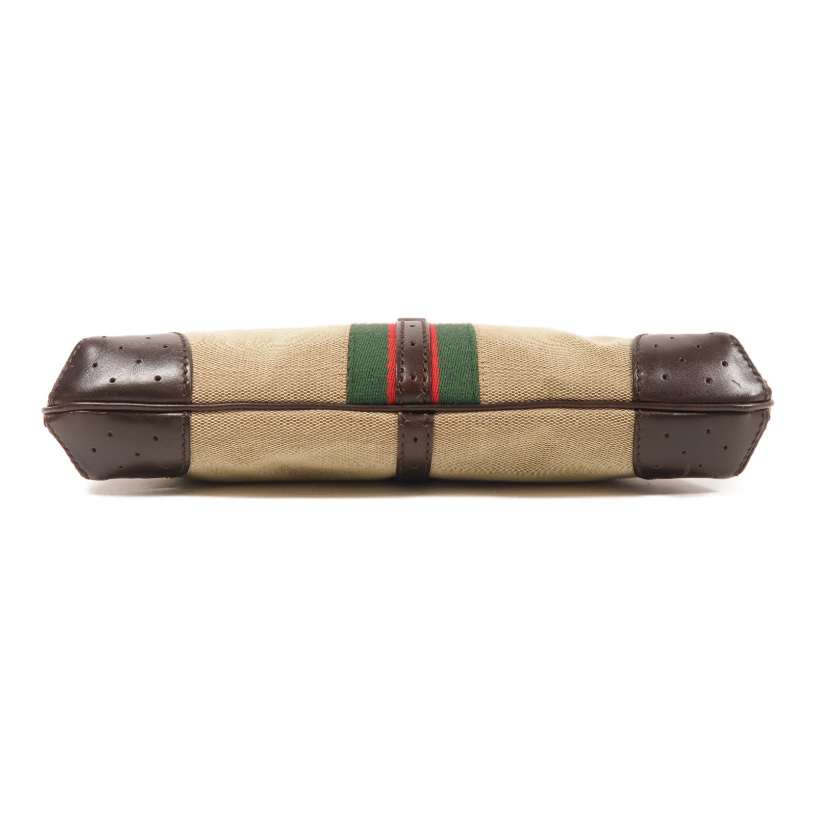 GUCCI 帆布2 Way Shoulder銀扣手挽肩背兩用袋