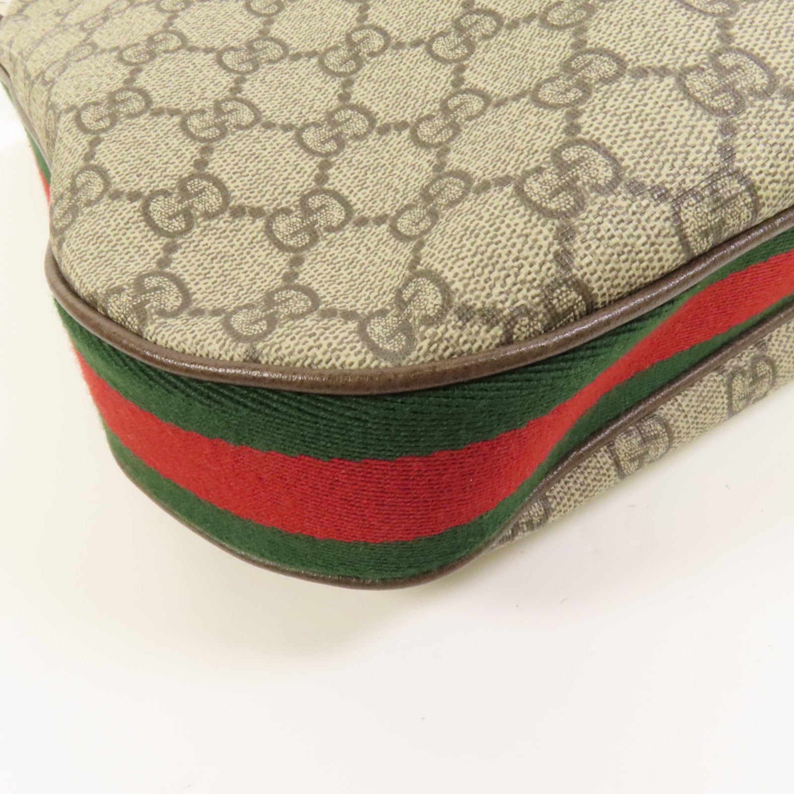GUCCI 【激減優惠】塗層帆布Attache銀扣手挽肩背兩用袋