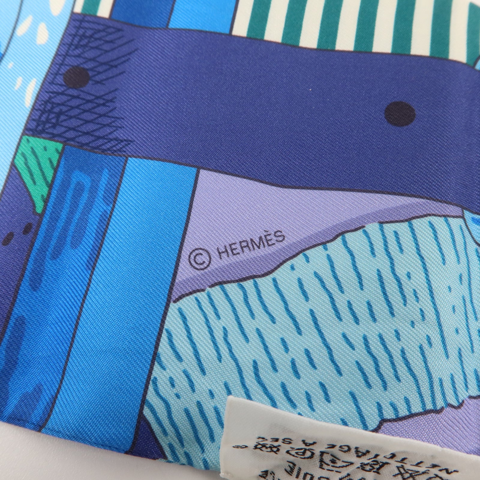 HERMES 絲質Maxi Twilly絲巾