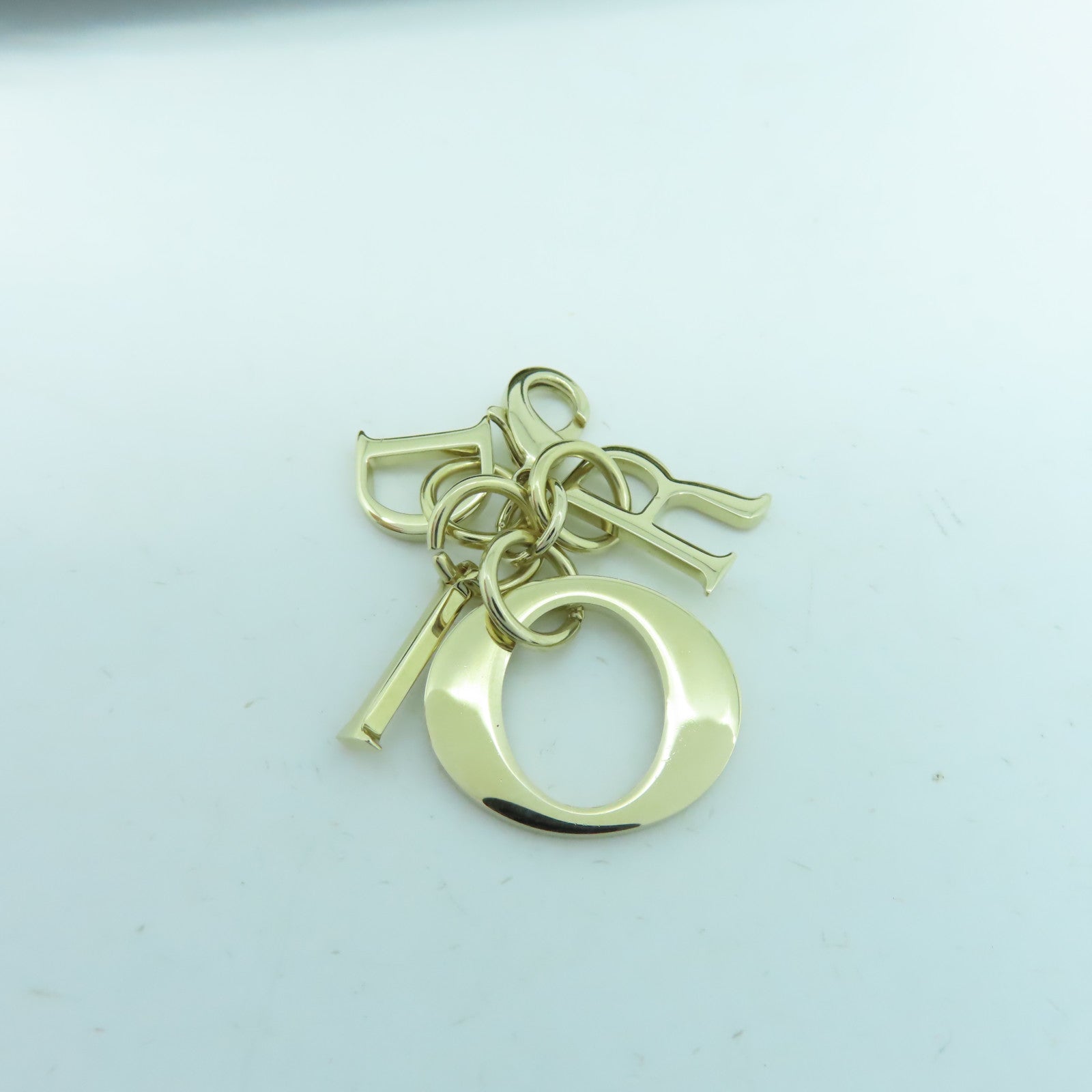 Dior 【清倉大減價】漆皮皮革Phone Holder金扣鏈帶肩背袋黑色