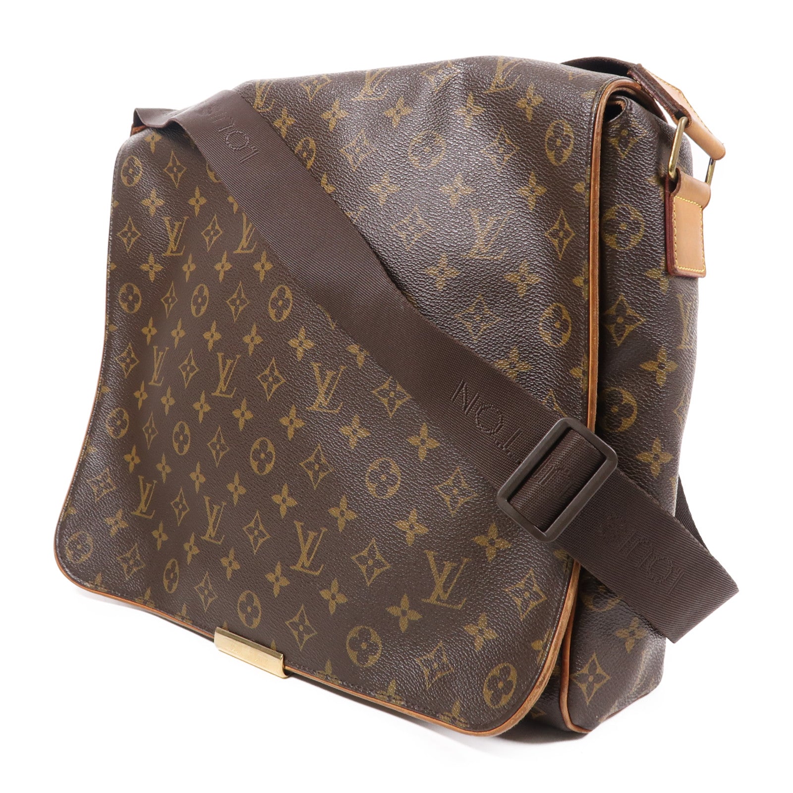 LOUIS VUITTON LV GHW Abbesses Shoulder Bag M45257 Monogram Brown