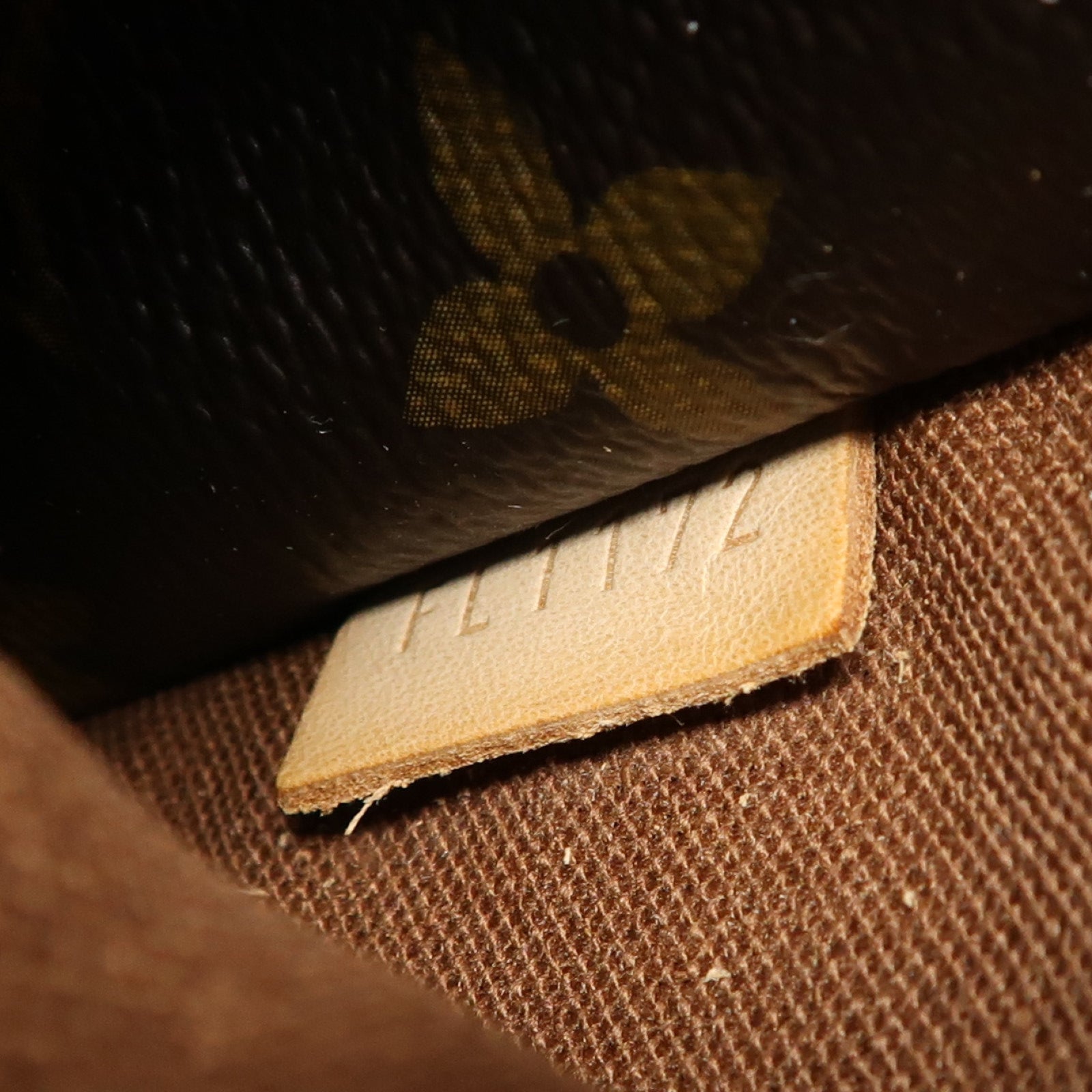 LOUIS VUITTON Monogram Totally MM金扣肩背袋棕色