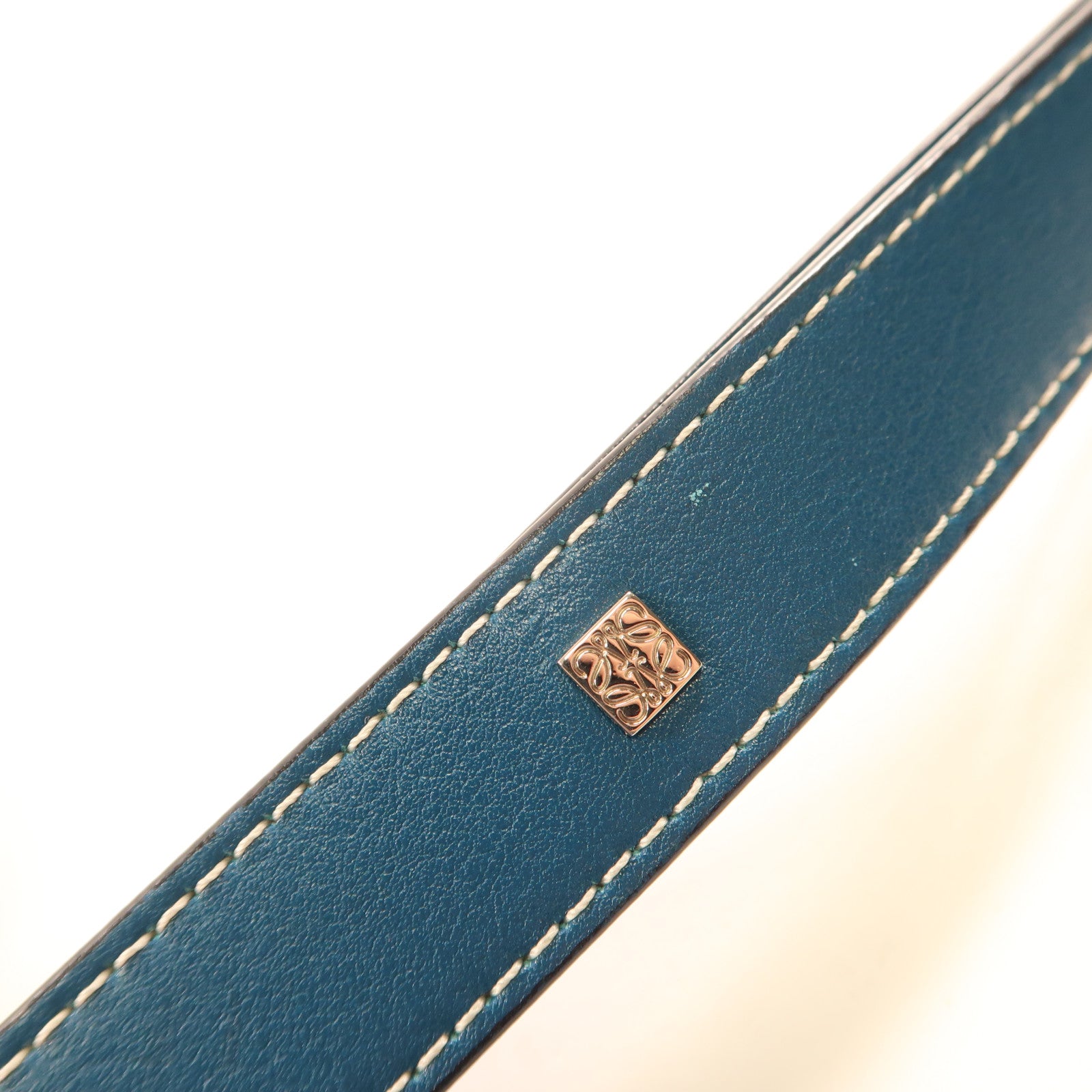 LOEWE 牛皮皮革Hammock銀扣手挽肩背兩用袋