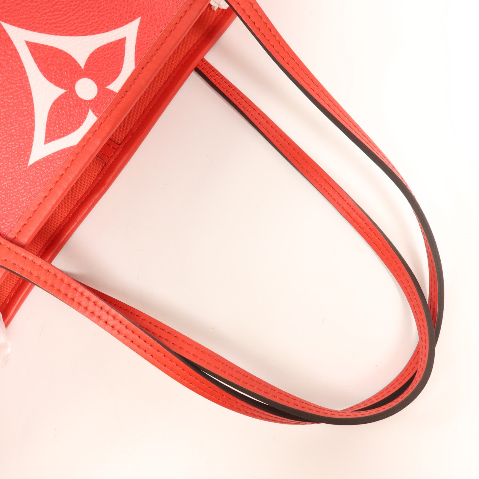 LOUIS VUITTON Monogram Escale Neverfull MM銀扣肩背袋/手挽袋