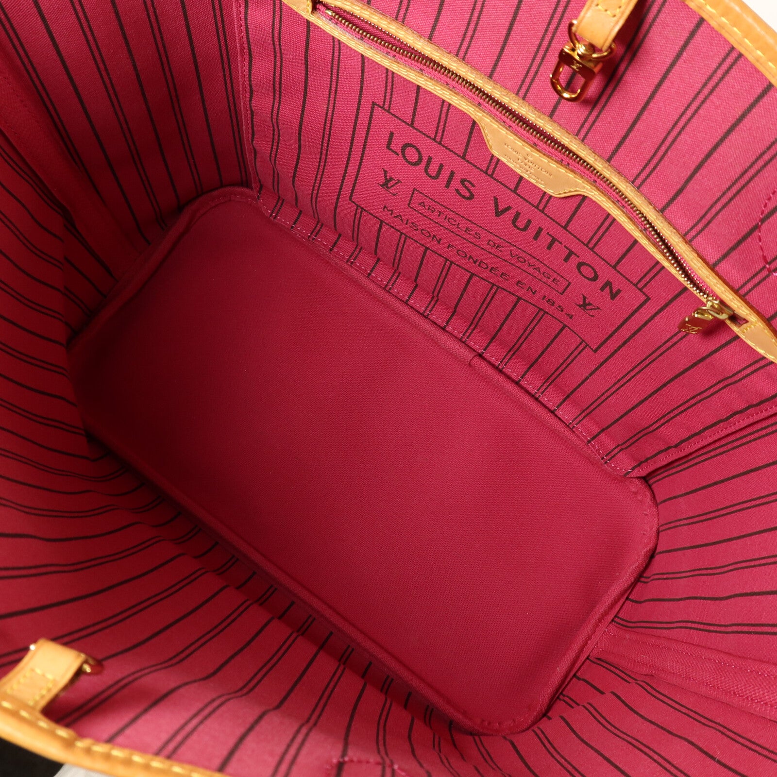 LOUIS VUITTON Monogram Neverfull MM手挽袋