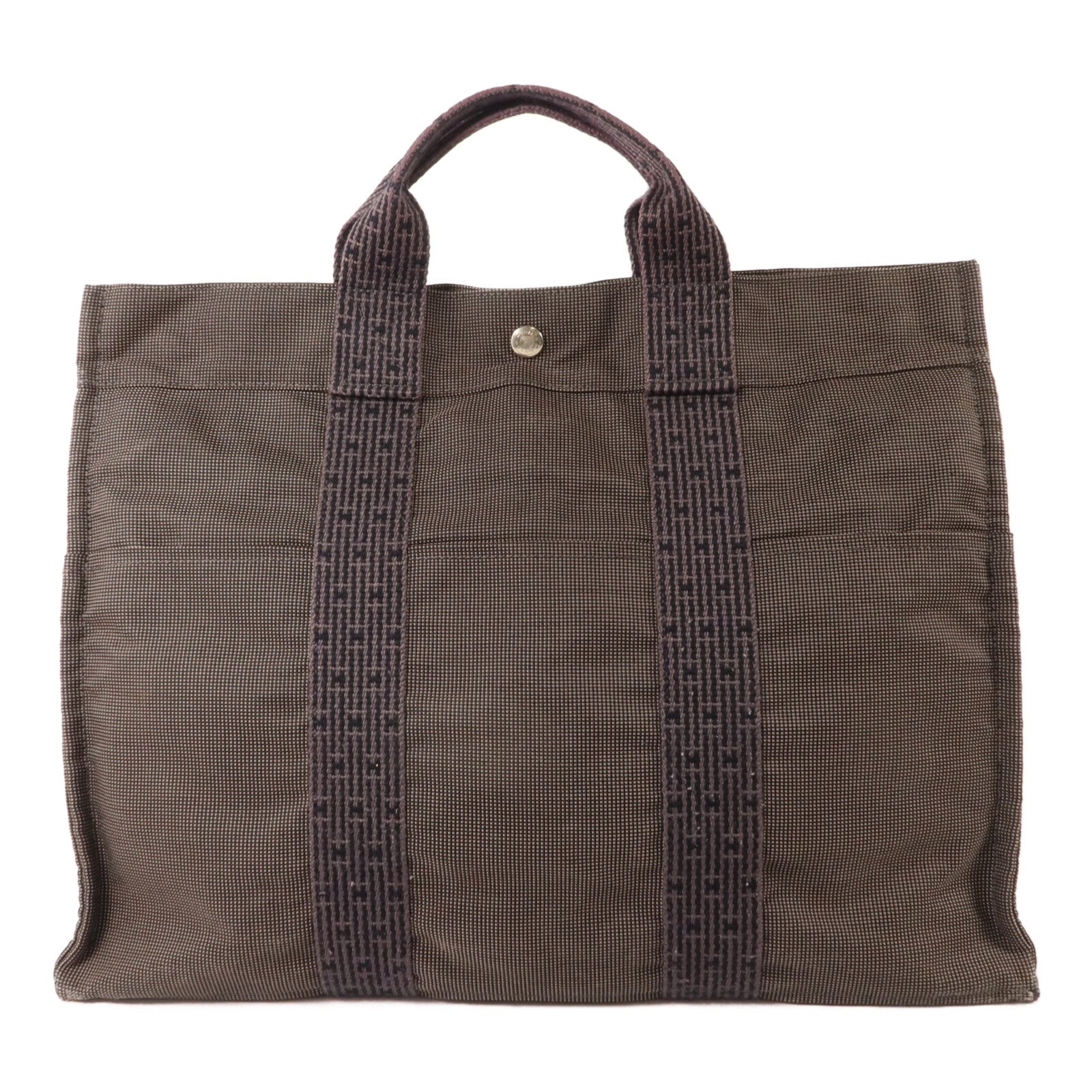 HERMES 帆布Herline Tote Bag MM手挽袋