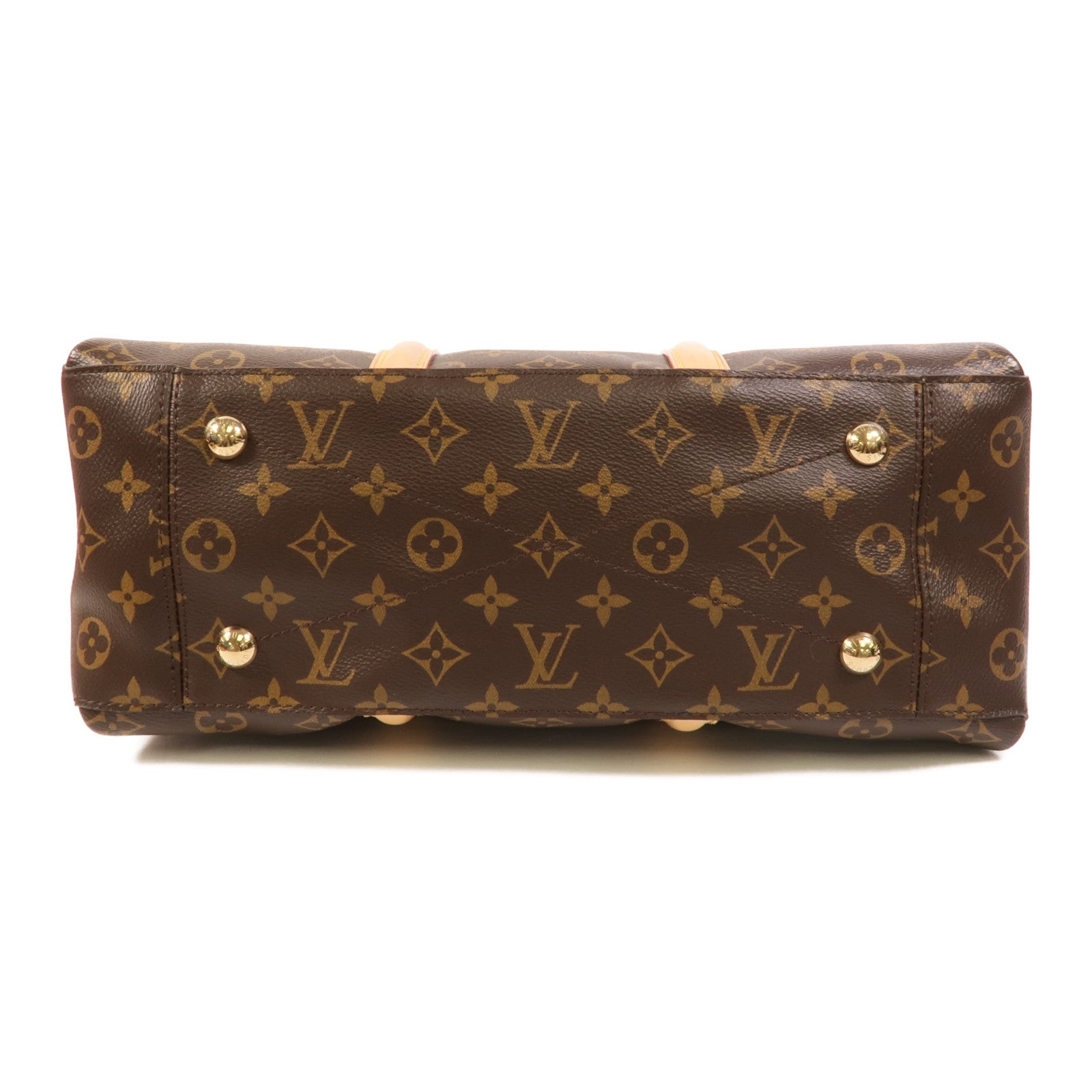 LOUIS VUITTON Monogram Soufflot MM金扣手挽肩背兩用袋