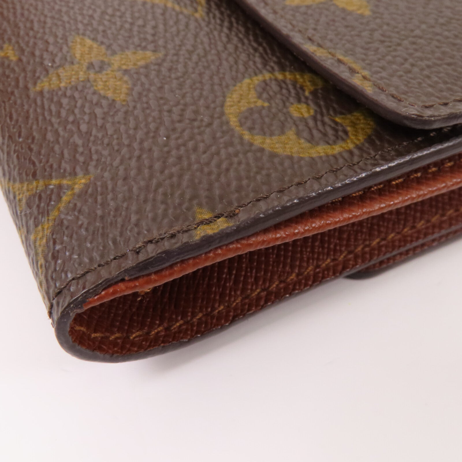 LOUIS VUITTON 【激減優惠】Monogram Carte Credit Wallet金扣短錢包