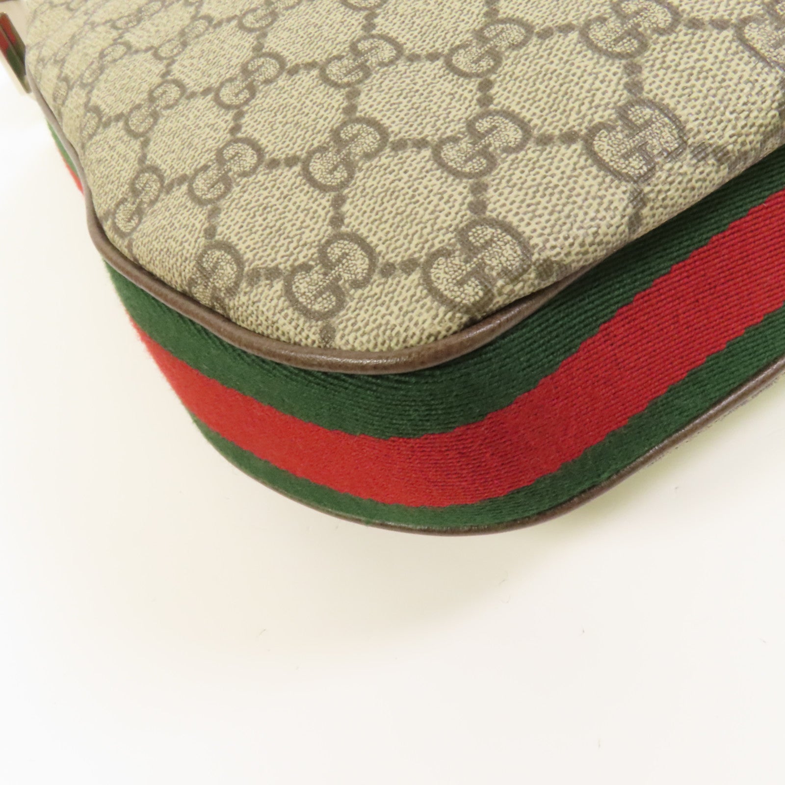 GUCCI 【激減優惠】塗層帆布Attache銀扣手挽肩背兩用袋