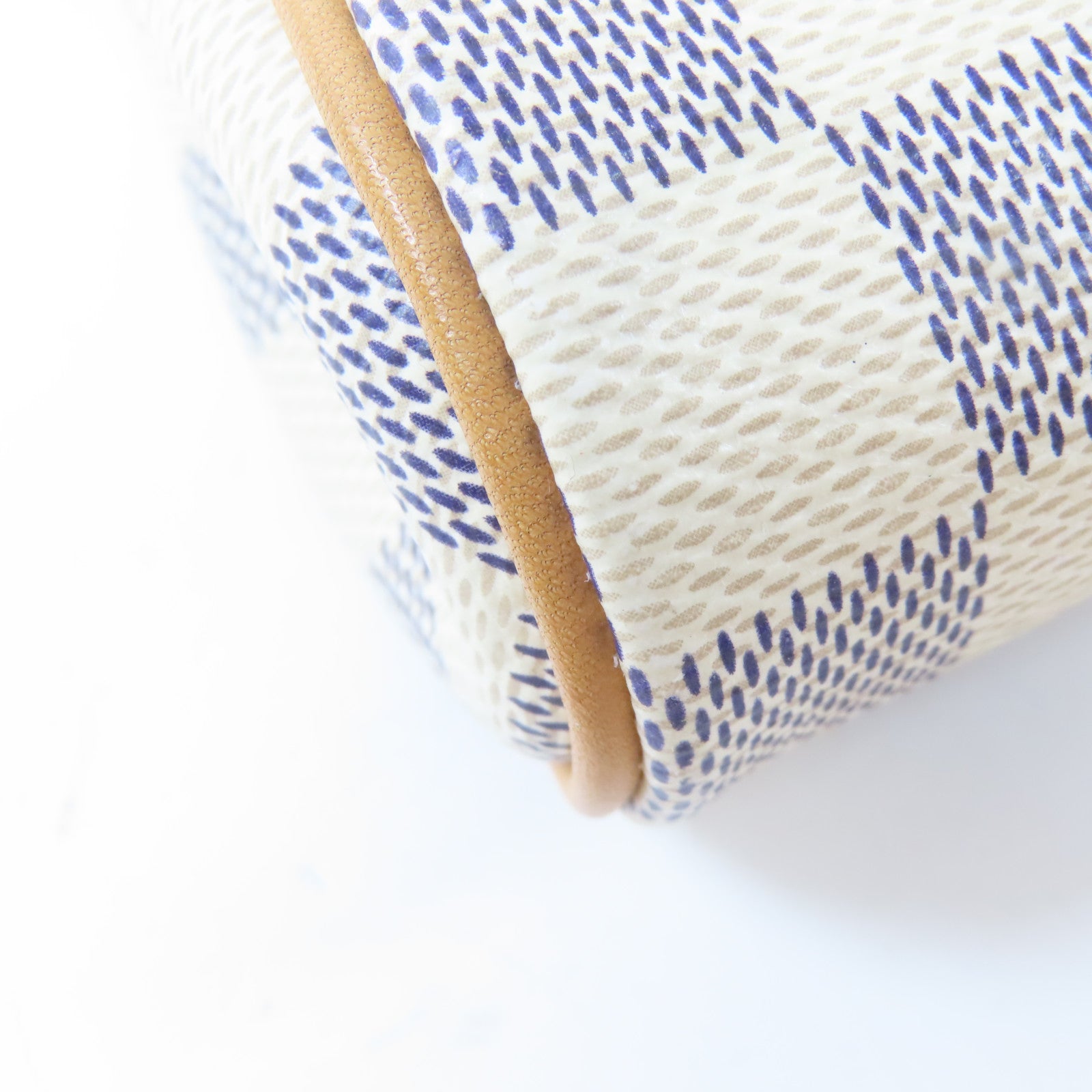 LOUIS VUITTON Damier Azur Eva金扣手挽肩背兩用袋白色
